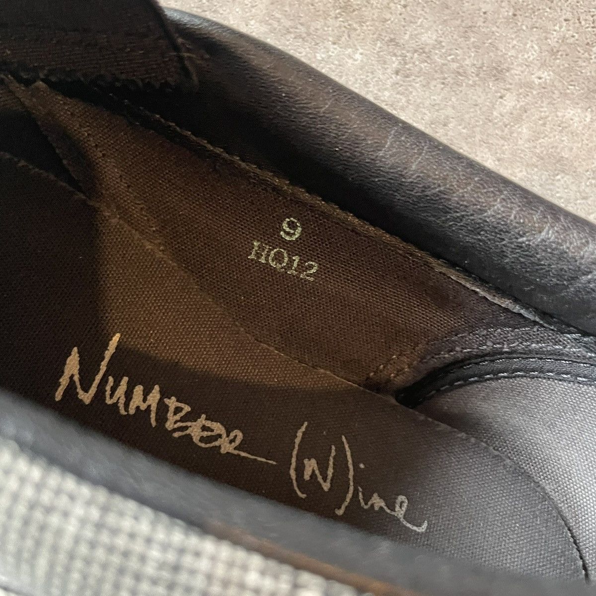 Number (N)ine Number (N)ine Plaid Slip Ons Size US 9 / EU 42 - 6 Thumbnail