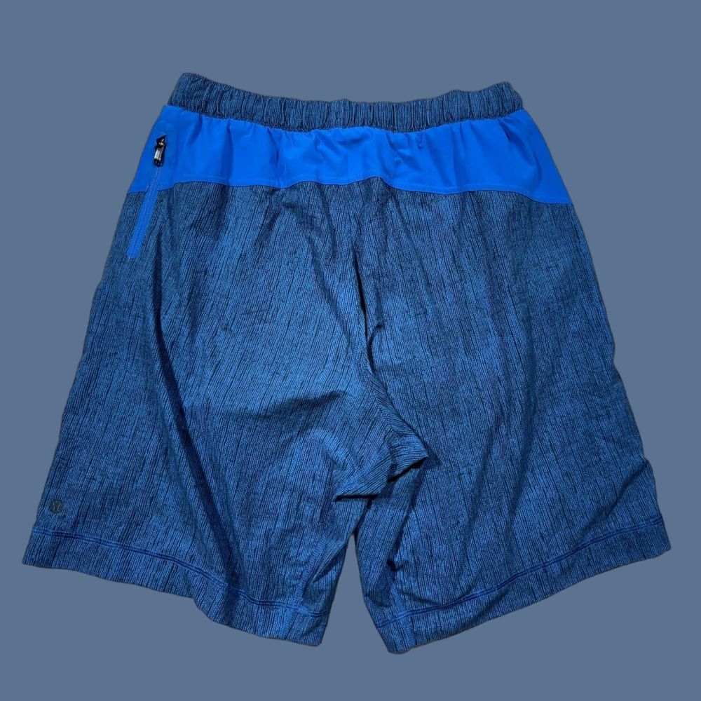 Lululemon Lululemon Shorts Mens M Blue Running Linerless 9" Inseam Athletic Breathable Quick Dry Stretch Moisture Wicking Lightweight Elastic Waist Size US 31 - 1 Thumbnail
