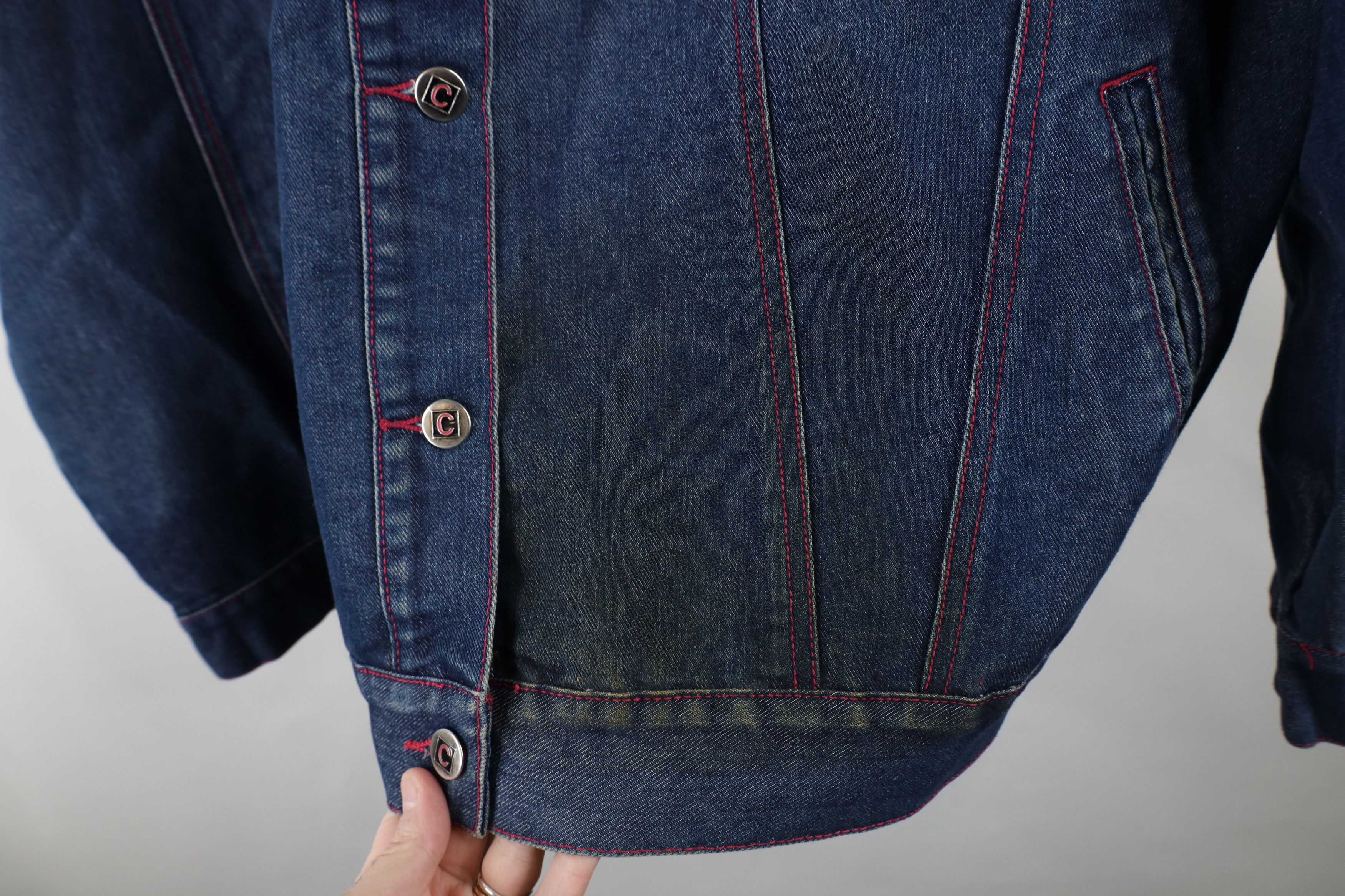 Vintage Vintage 90s Y2K Streetwear Baggy Denim Jean Trucker Jacket Size 3XL / US 20-22 - 4 Thumbnail