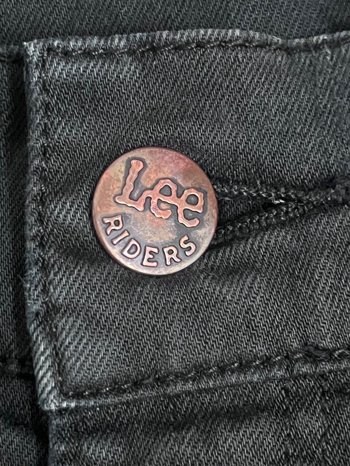 Lee Vintage Lee riders Stone Wash Distress Style Denim Size US 34 / EU 50 - 7 Thumbnail