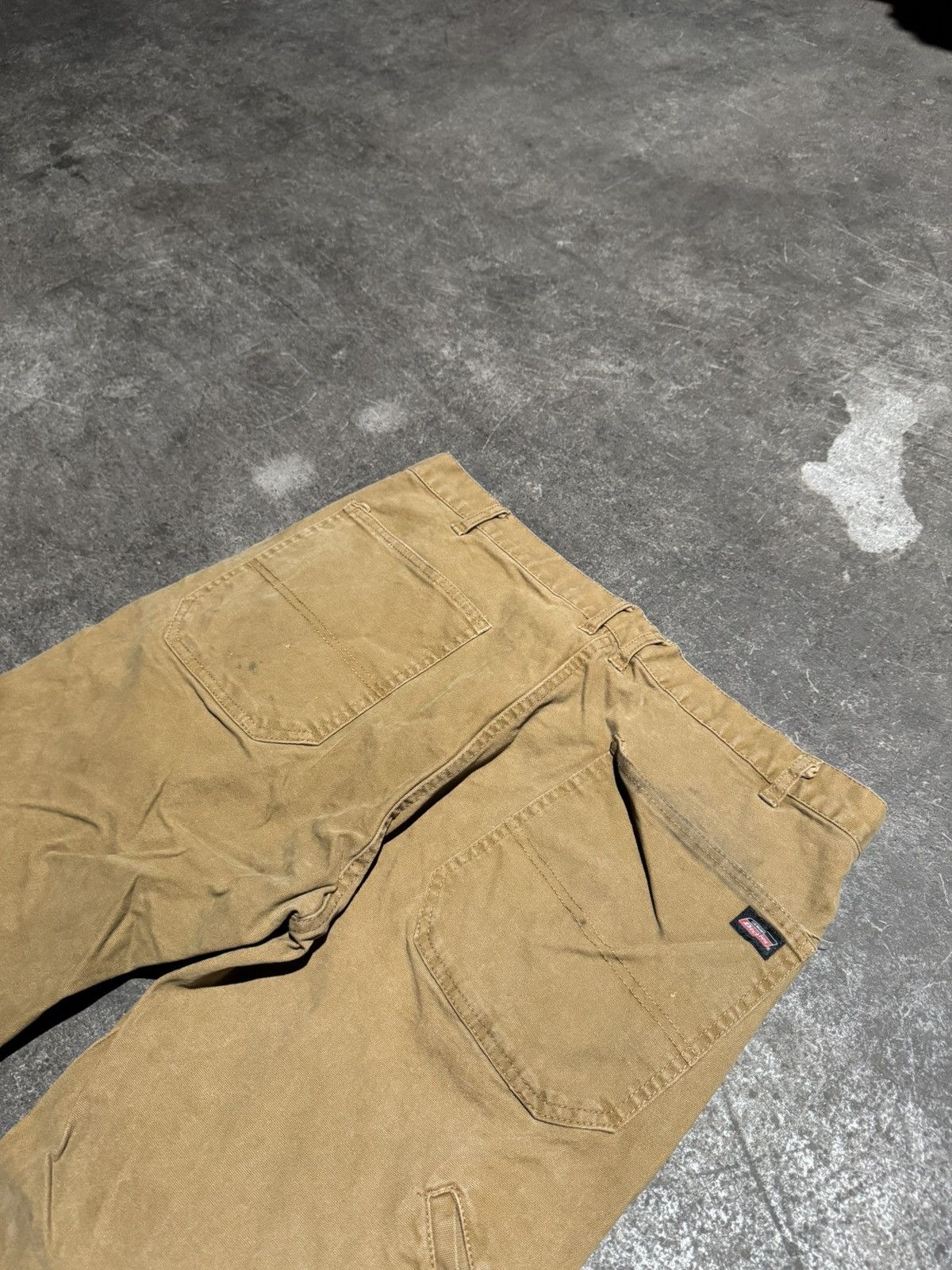 Dickies × Vintage Vintage Dickies Brown Carpenter Work Pants 36x30 Size US 36 / EU 52 - 12 Thumbnail