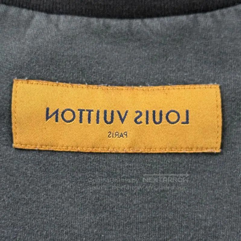 Louis Vuitton Louis Vuitton Men's Black Cotton Sweatshirt . Size US L / EU 52-54 / 3 - 7 Thumbnail