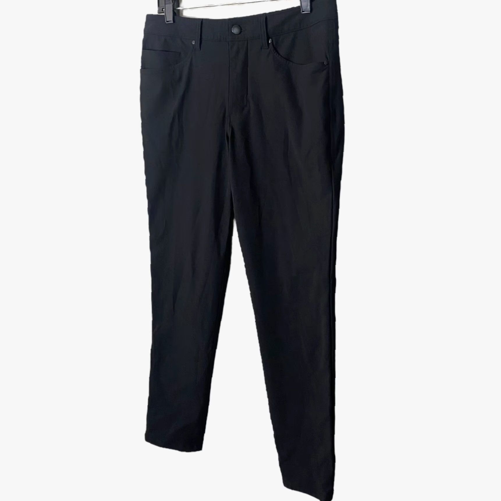 Lululemon Lululemon ABC Classic-Fit Trouser Pants Black Men’s Size 31 Warpstreme Casual Chino Straight 5-Pocket Pants Size US 31 - 2 Thumbnail