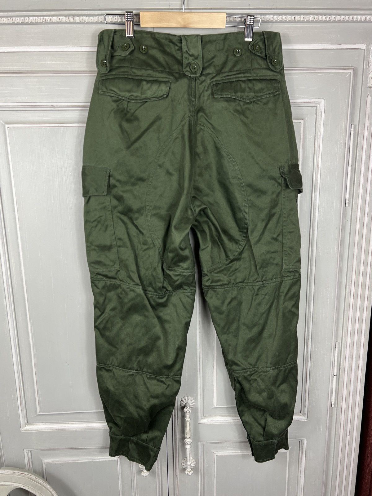 Vintage Vintage 1967 BELGIUM MILITARY ABL BEGETEX PANT TACTICAL Size US 30 / EU 46 - 5 Thumbnail