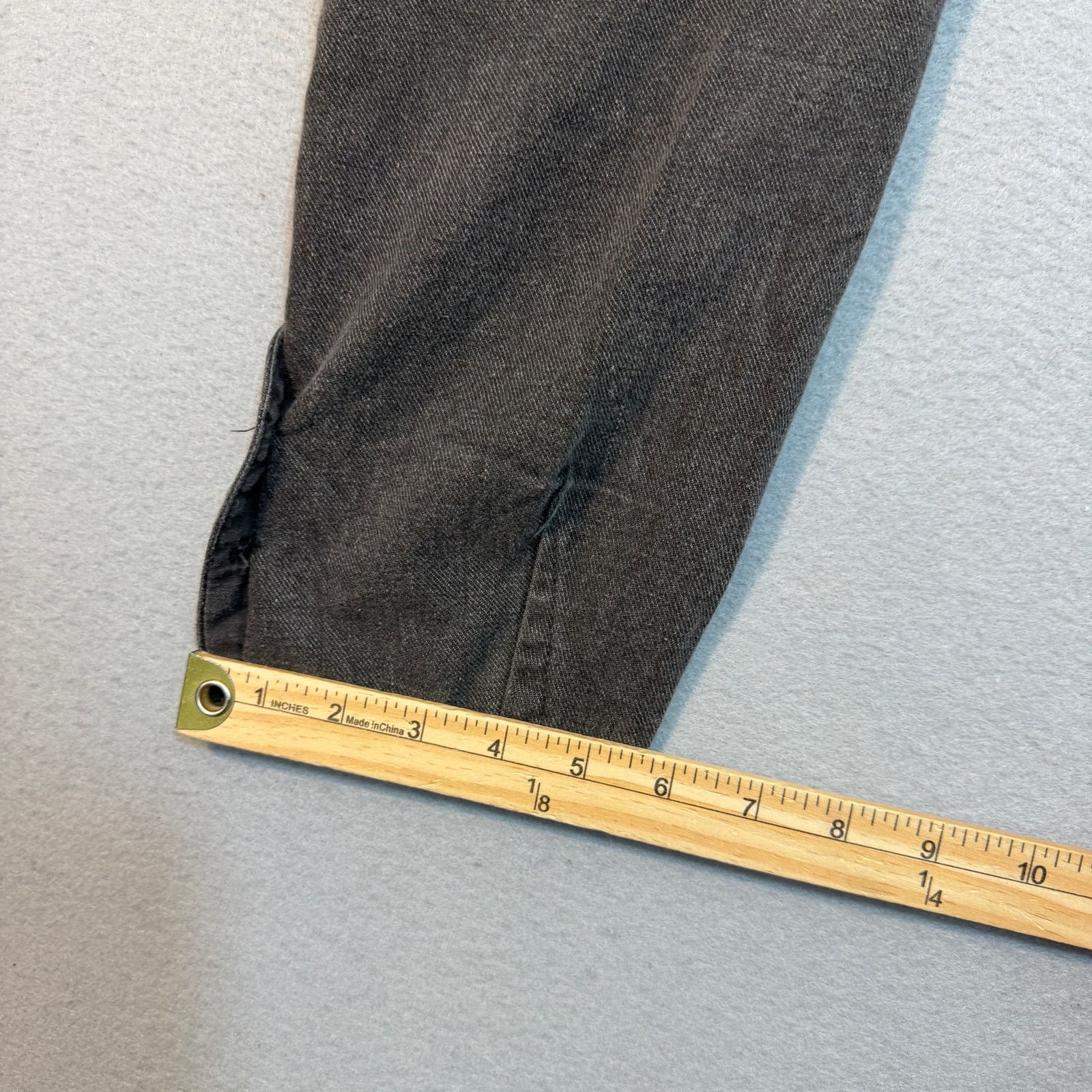 Vintage Vintage French Workwear Salt Pepper Riding Breeches 28x24 Size US 28 / EU 44 - 12 Thumbnail