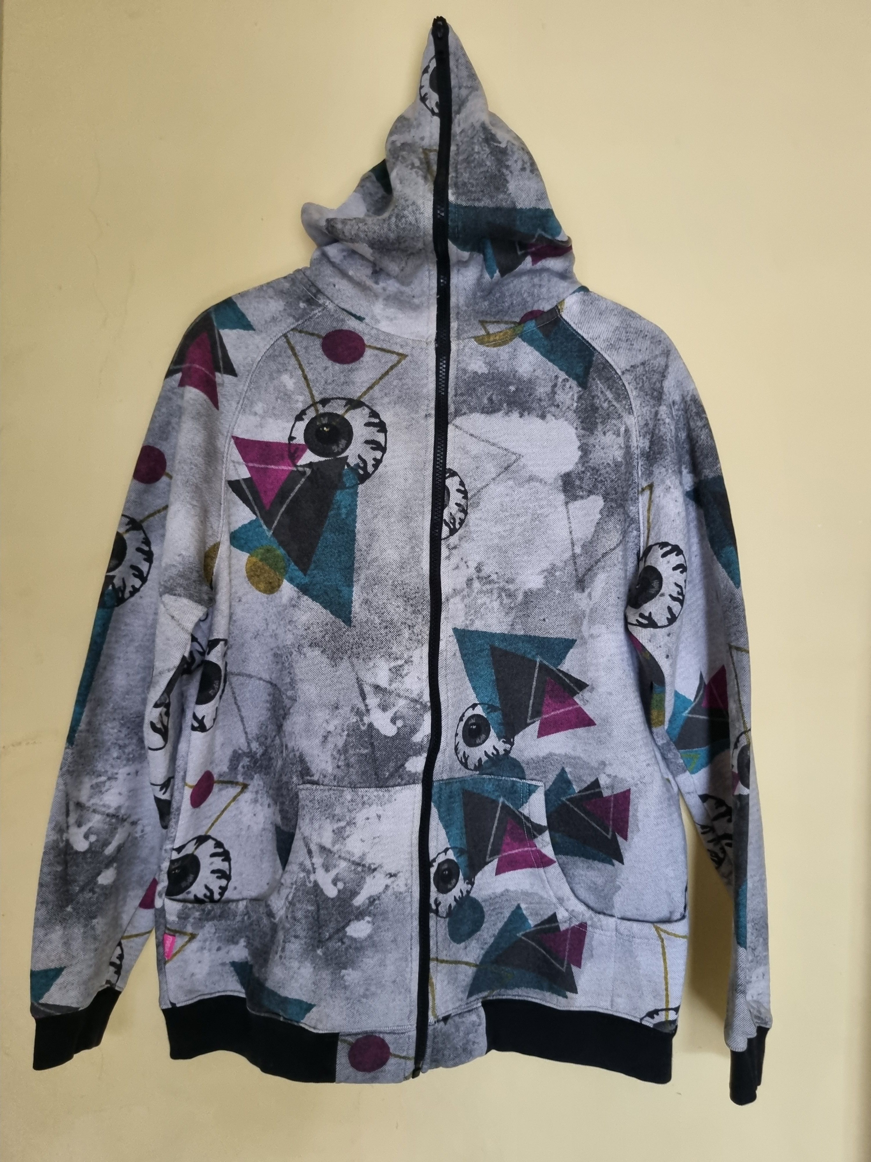 Mishka Mishka hoodie Zipper All Over Print Size US M / EU 48-50 / 2 - 1 Thumbnail