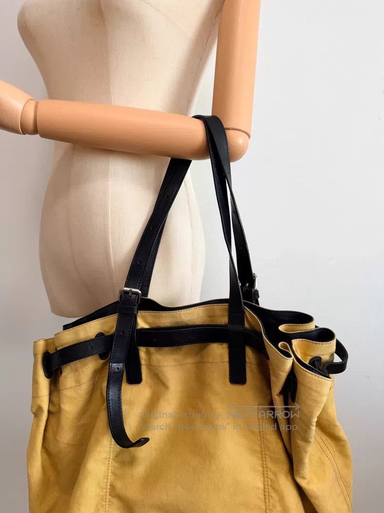 Dries Van Noten Dries Van Noten Tote bag with structured design and visibl Size ONE SIZE - 4 Thumbnail