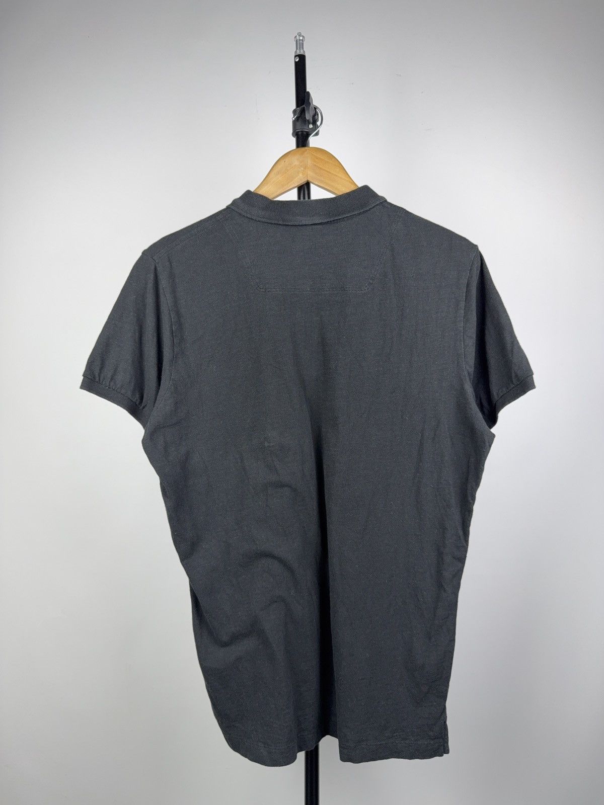 Diesel Luxury Diesel Black Slim Fit Polo Shirt Minimal Logo Size US L / EU 52-54 / 3 - 7 Thumbnail