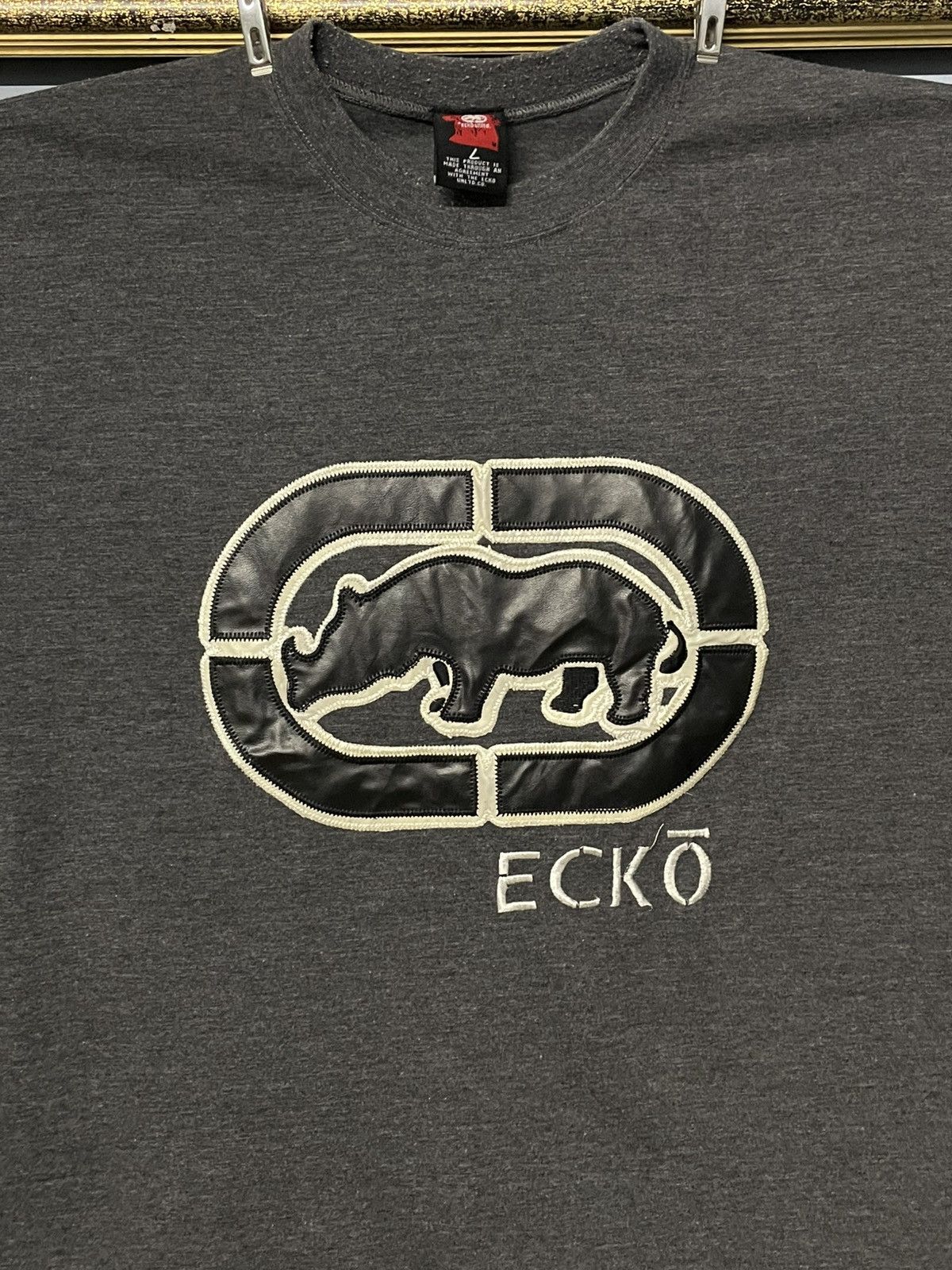 Ecko Unltd. Vintage 1990s Designer Ecko Unltd Iconic Big Logo Tshirt Size US M / EU 48-50 / 2 - 3 Thumbnail