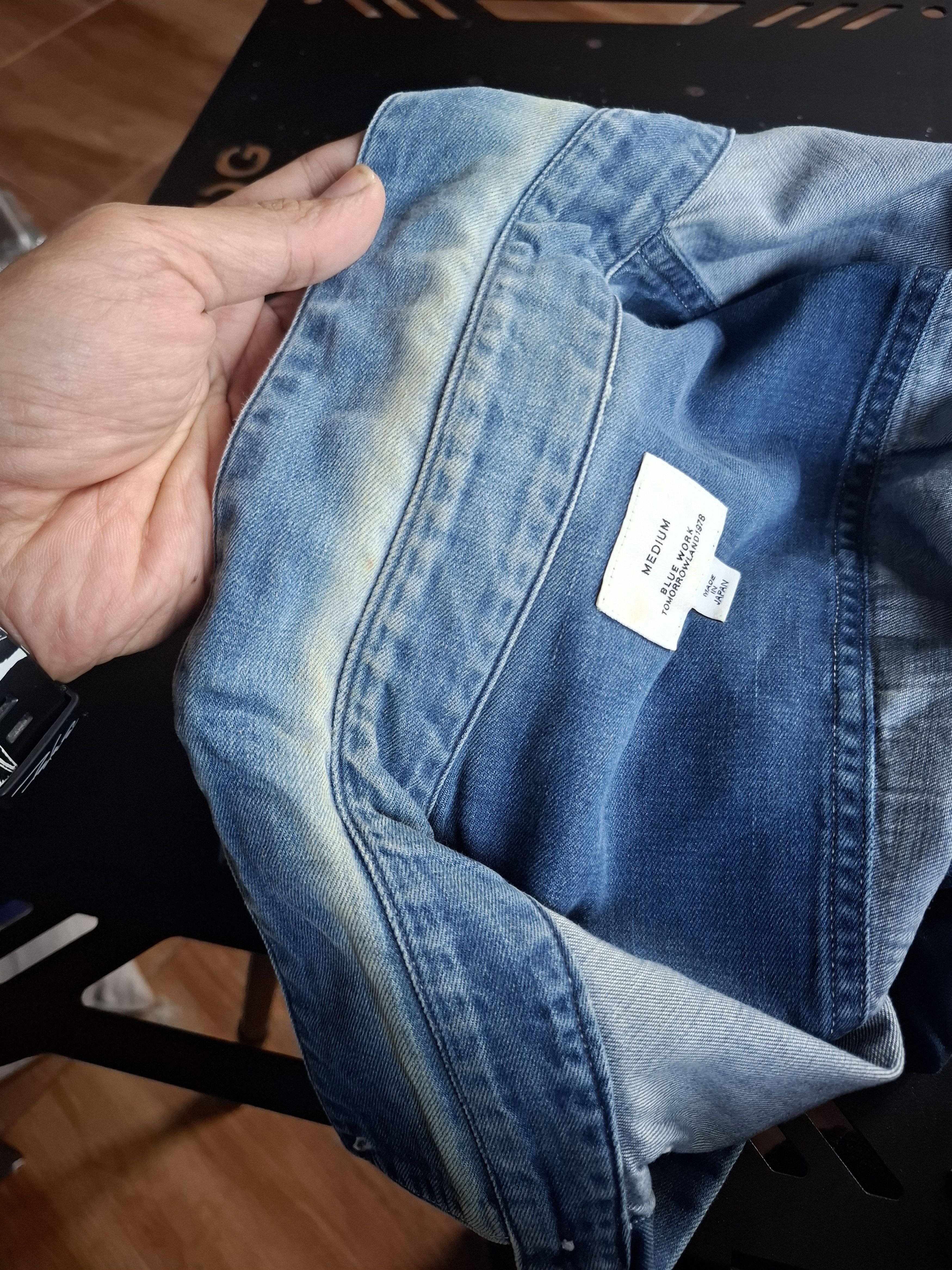 Japanese Brand Blue Work Japan Denim Shirt Size US M / EU 48-50 / 2 - 8 Thumbnail