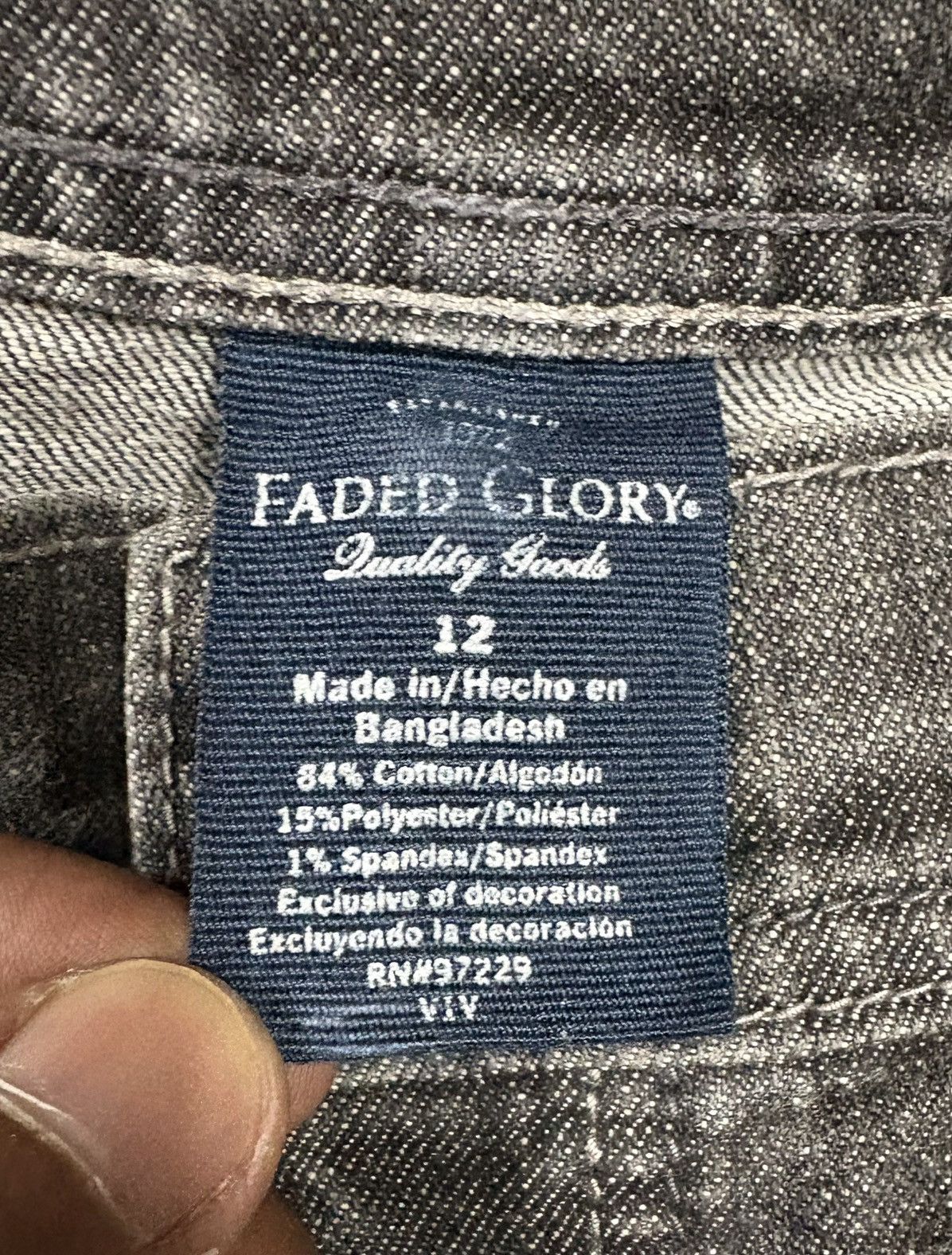 Faded Glory Faded Glory Streetwear Jeans Flared Denim Size US 34 / EU 50 - 17 Thumbnail