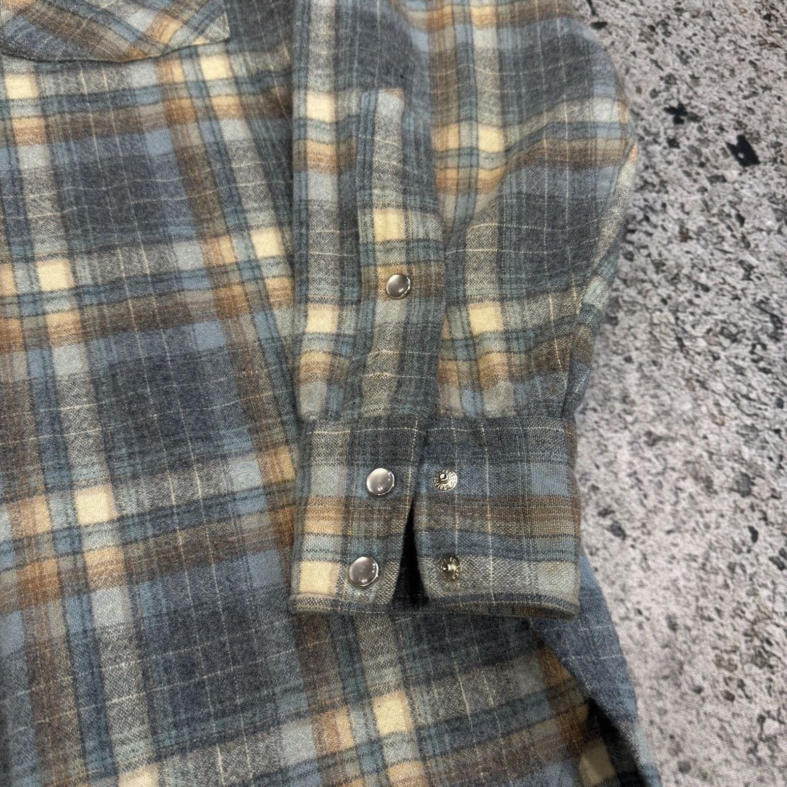 Pendleton 70s Pendleton Western Plaid Shirt ERD Grunge Margiela RRL Size US L / EU 52-54 / 3 - 5 Thumbnail