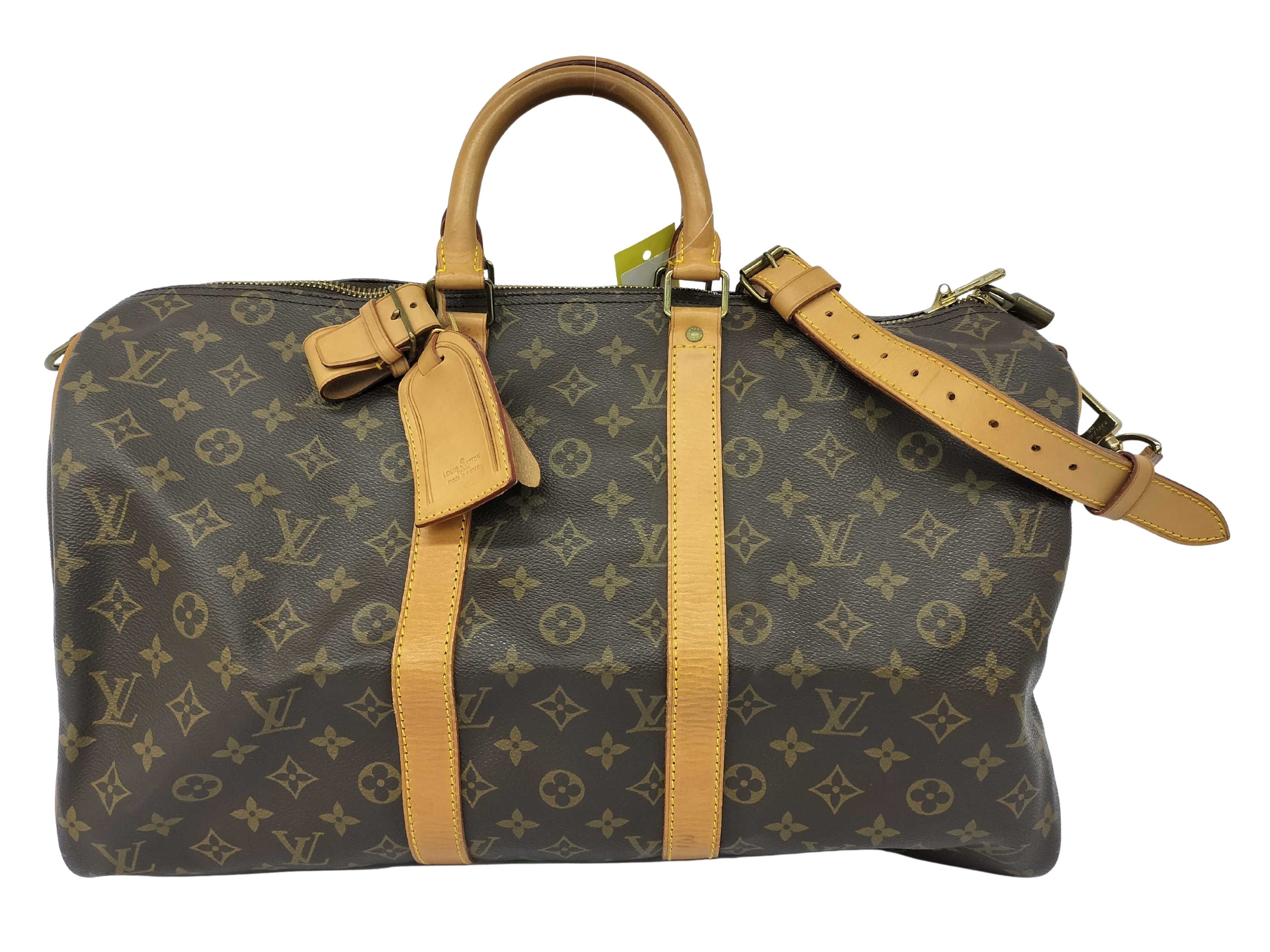 Louis Vuitton Louis Vuitton Keepall Bandouliere Bag Monogram Canvas Size ONE SIZE - 1 Thumbnail