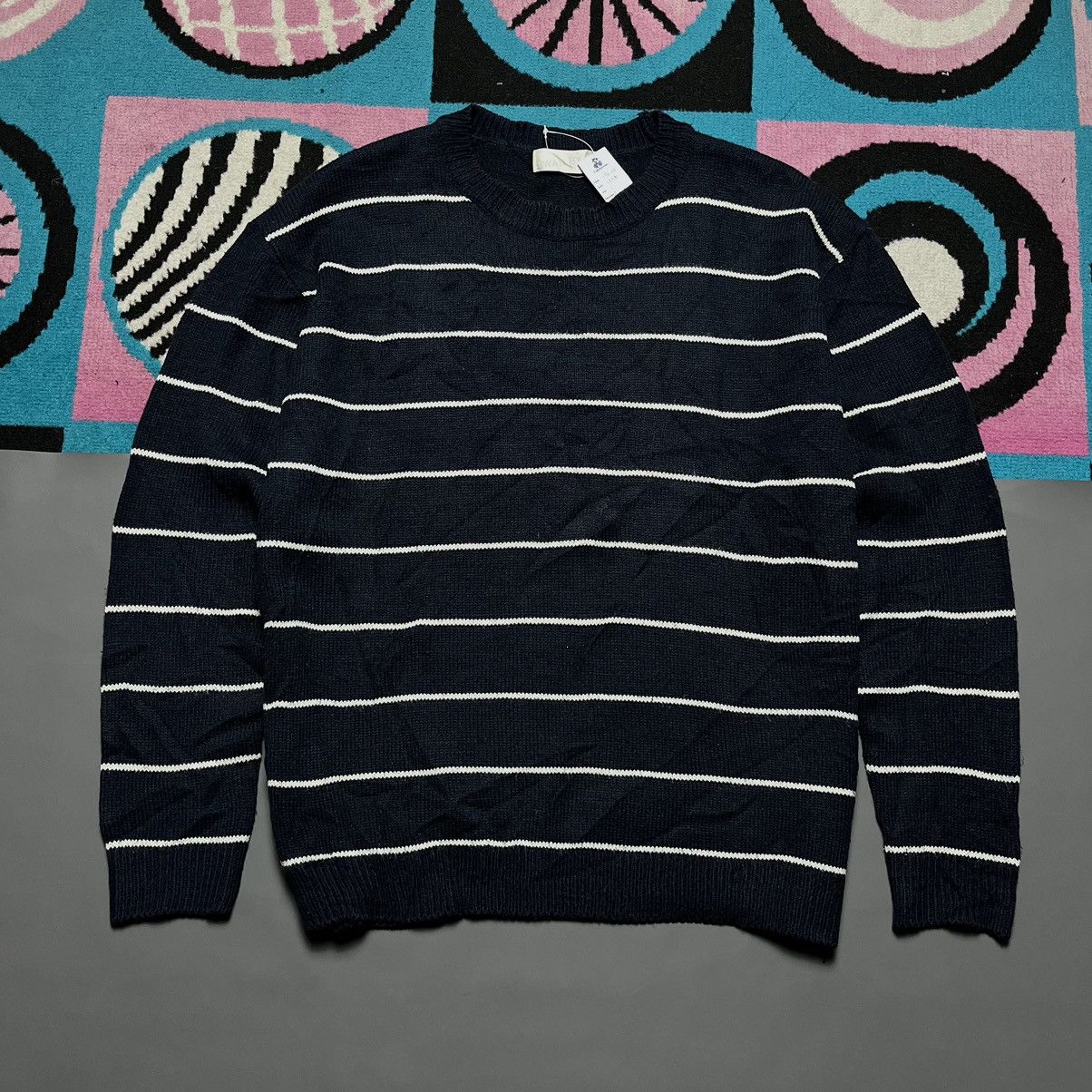 Knit Japanese Brand Jiwan by cha Stripe
