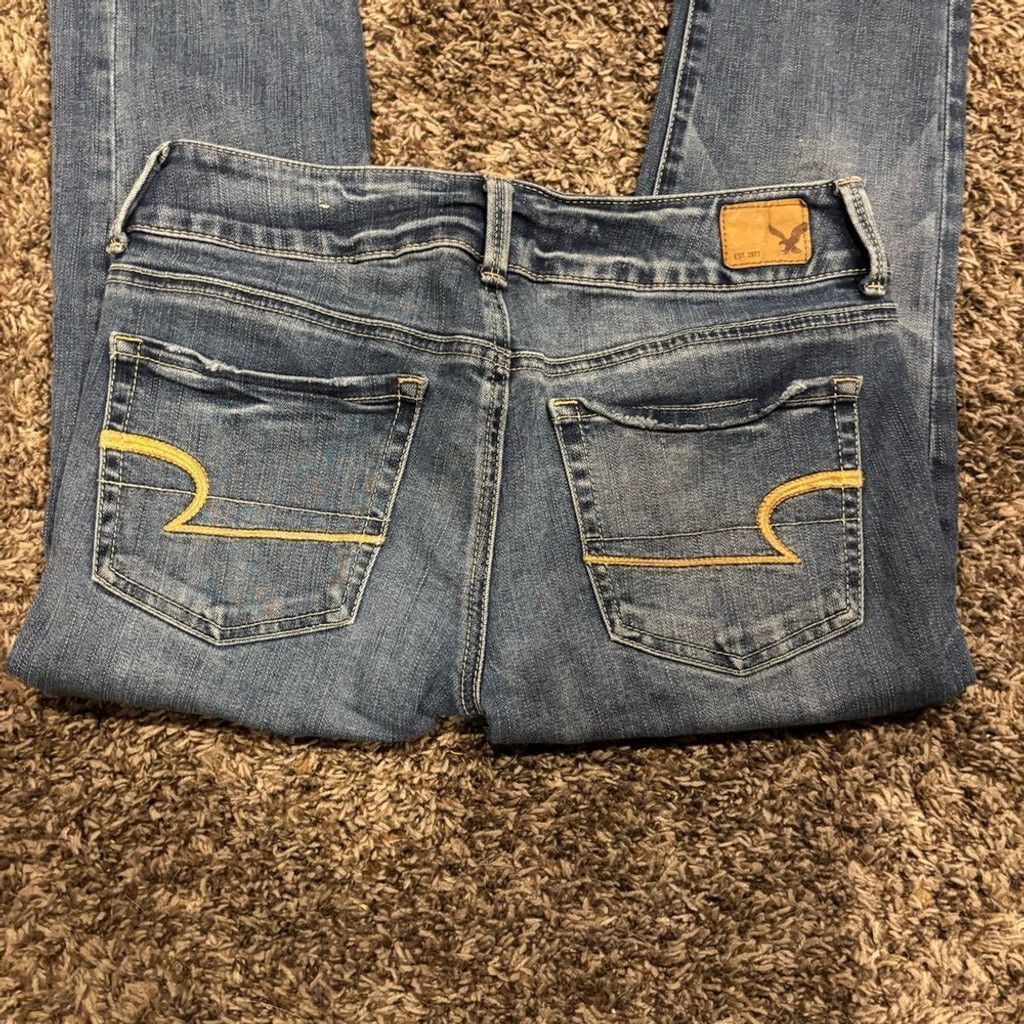 American Eagle Outfitters Women’s American Eagle Crop Jeans Size 27" / US 4 / IT 40 - 1 Thumbnail