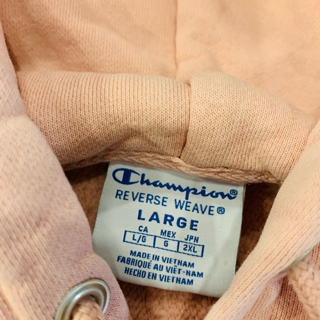 Champion Champion Pink Crop top Hoodie Size L Size L / US 10 / IT 46 - 4 Thumbnail