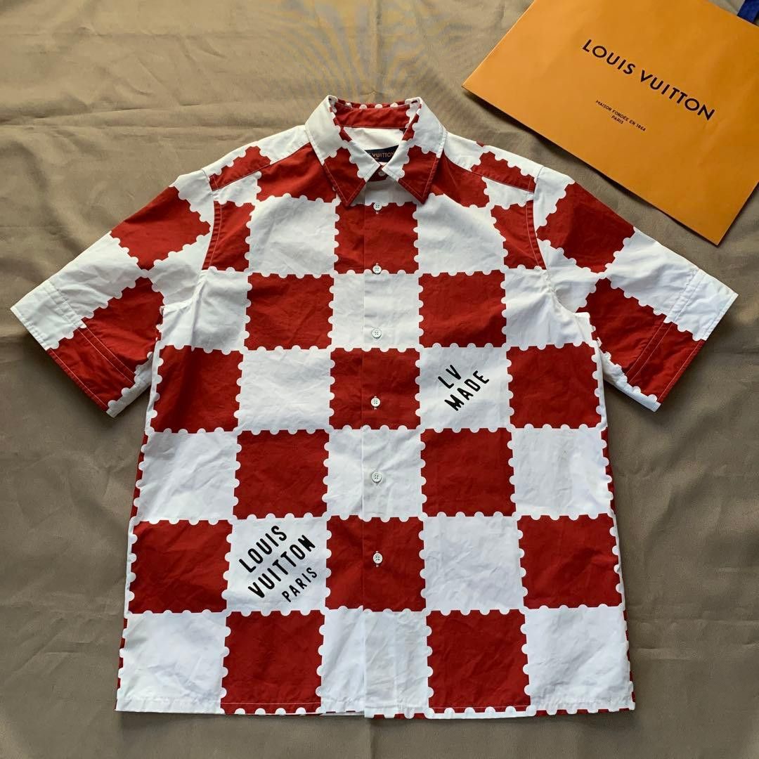 Louis Vuitton Louis Vuitton x Nigo Damier Short Sleeve Shirt Size US S / EU 44-46 / 1 - 1 Thumbnail