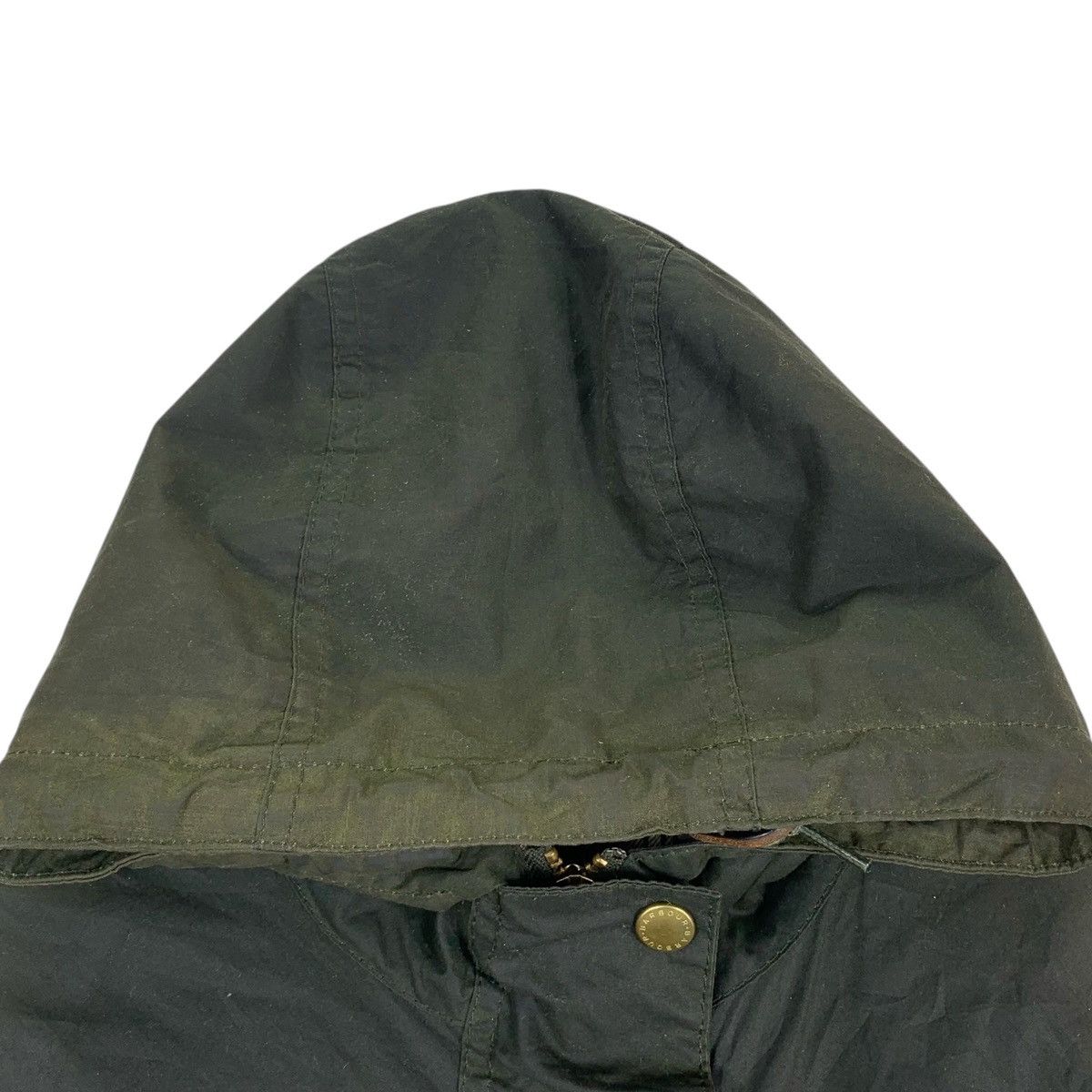 Barbour Vintage Barbour Tartan Waxed Cotton Raincoat Size US S / EU 44-46 / 1 - 5 Thumbnail