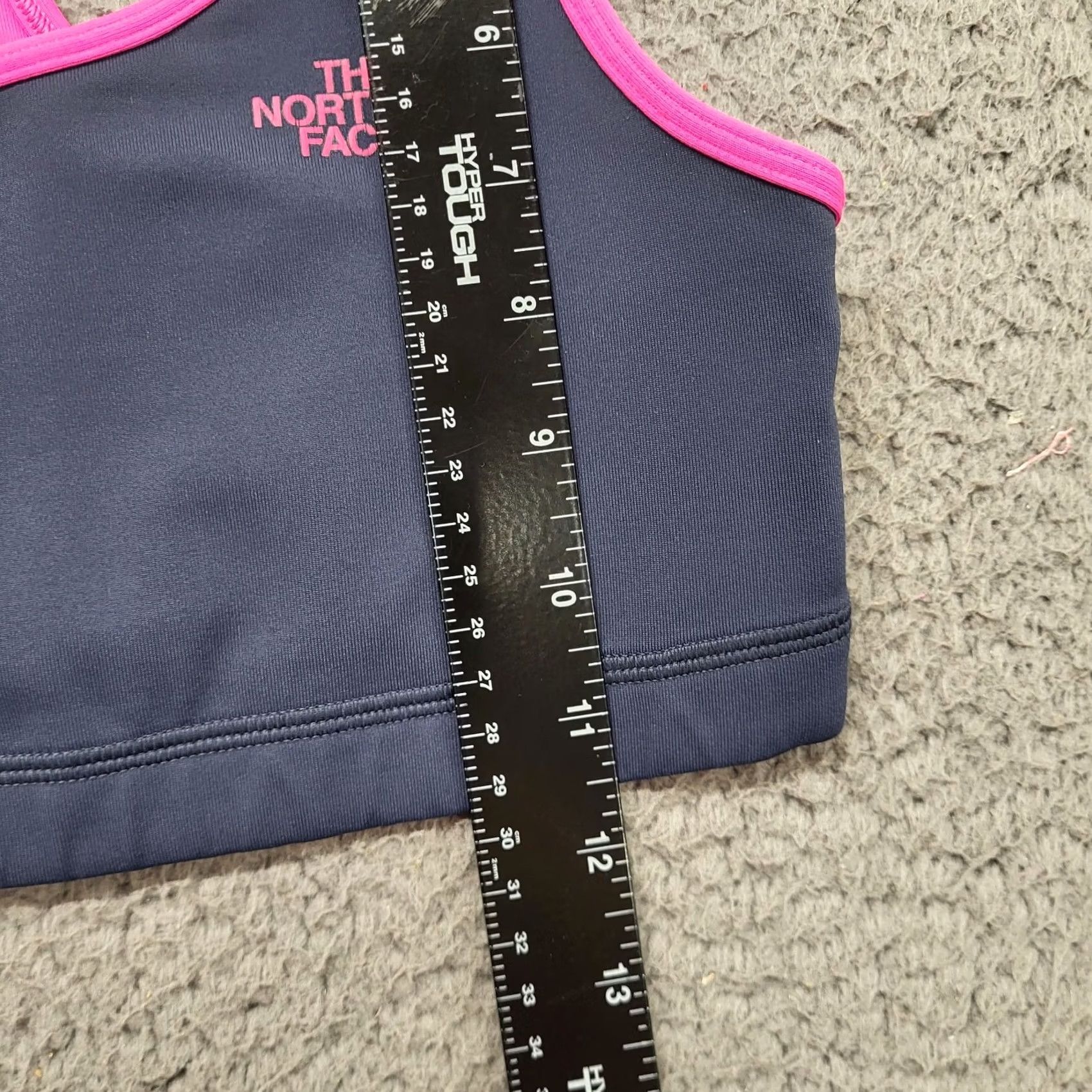 The North Face The North Face Reversible Sports Bra Womens S Gray Hot Pink Racerback Active Gym Size ONE SIZE - 6 Thumbnail