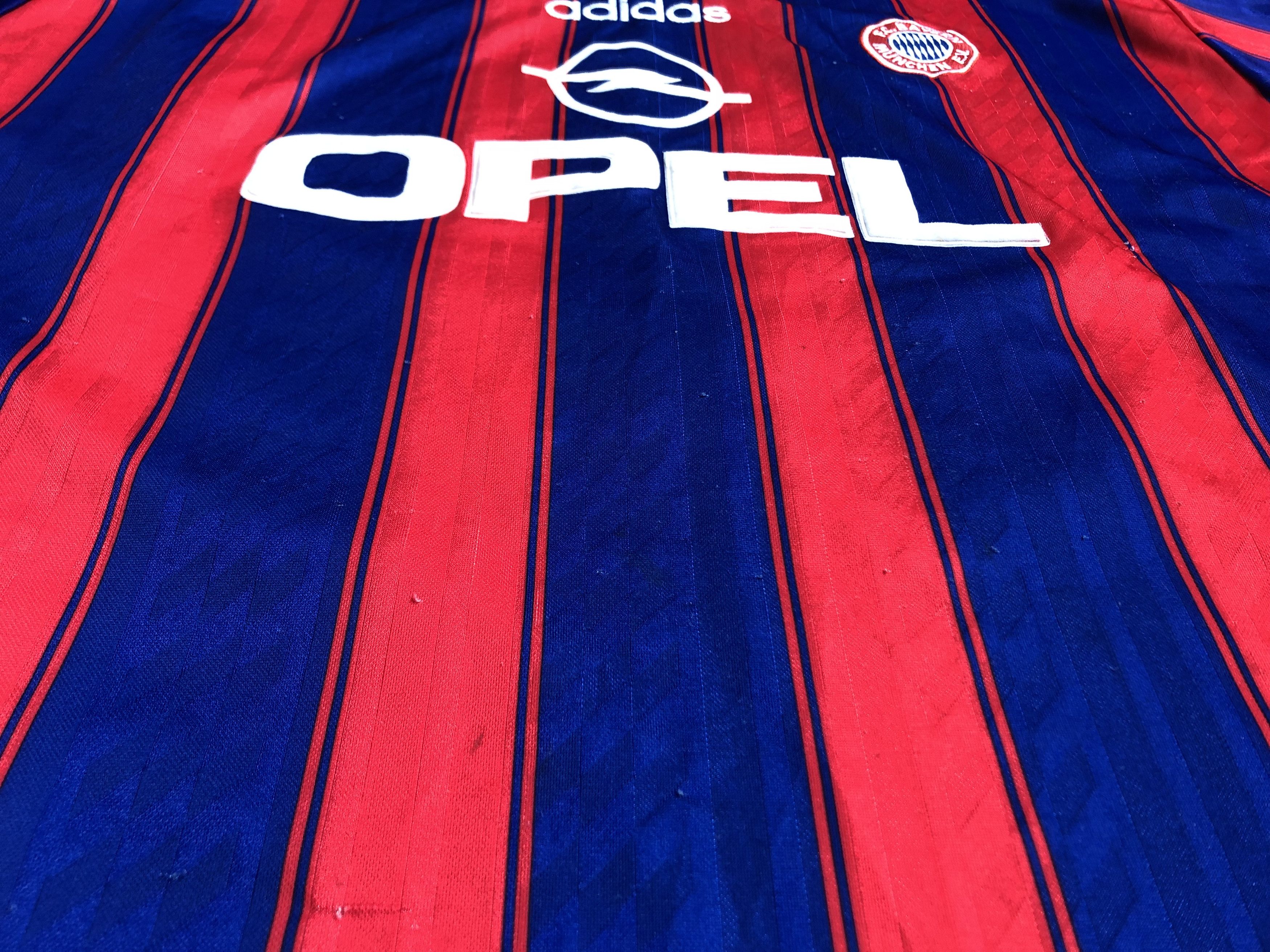 Adidas Bayern Munich Home football shirt 1995-1997 #18 Klinsmann Size US XL / EU 56 / 4 - 21 Thumbnail
