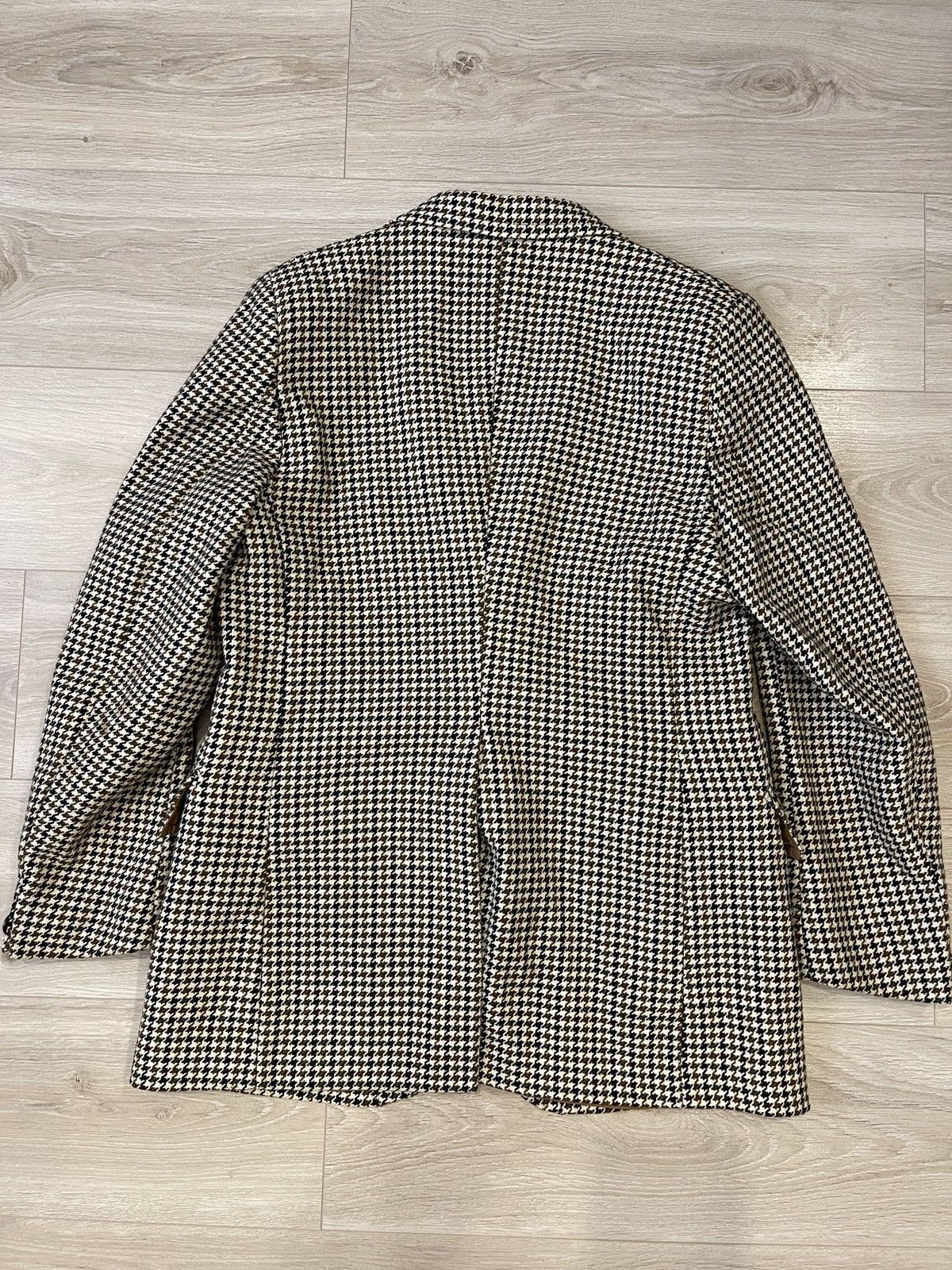 Burton Vintage rare burton Houndstooth blazer wool jacket 40R Size 40R - 5 Thumbnail