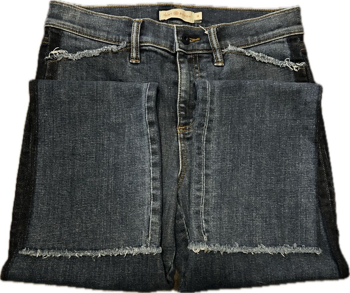 Tory Burch Tory Burch Harley denim fringed side panel jeans Size 26" / US 2 / IT 38 - 4 Thumbnail