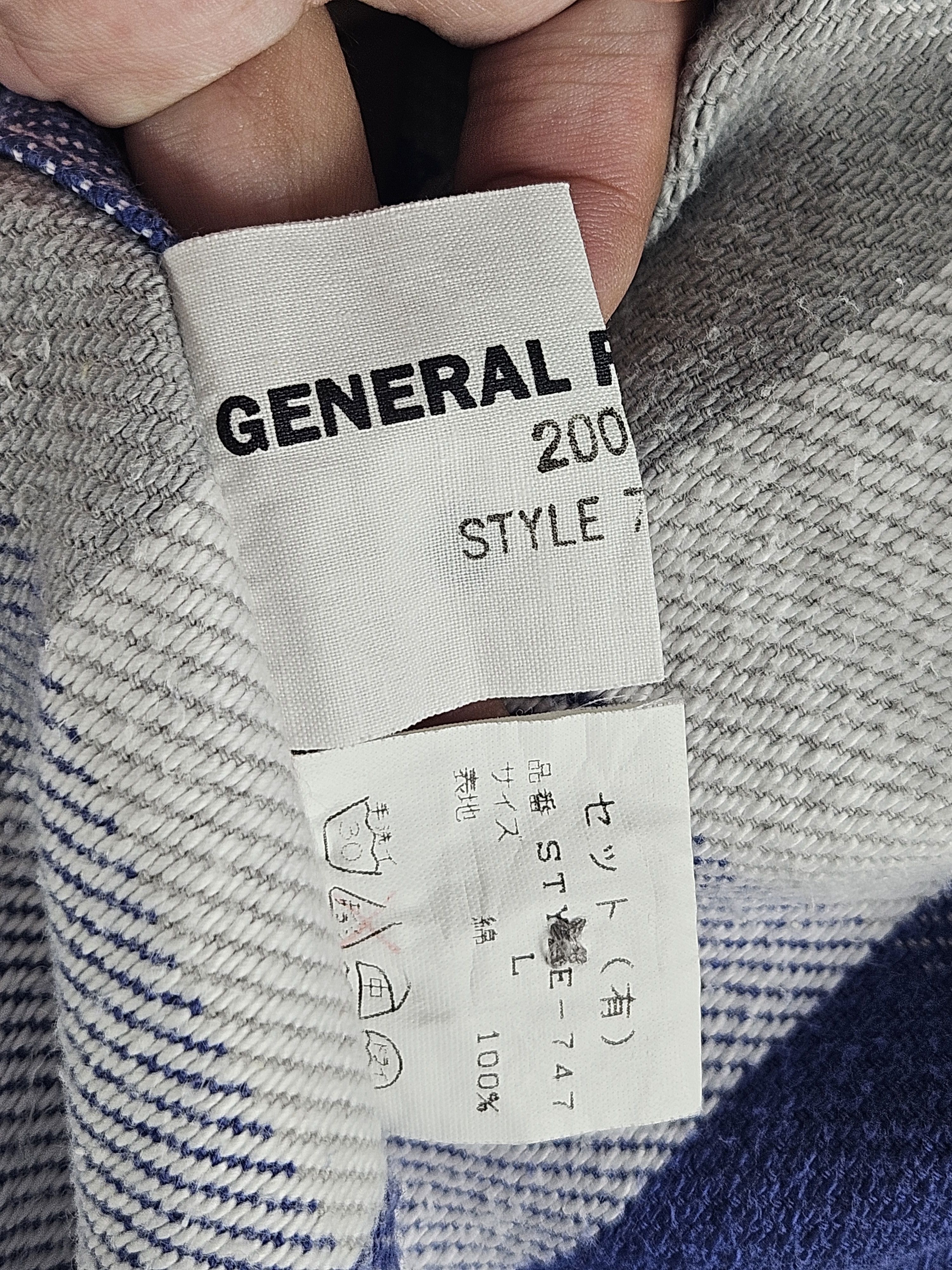 General Research General Research AW2000 Arabic Cargo Big Pocket Flannel Size US L / EU 52-54 / 3 - 5 Thumbnail