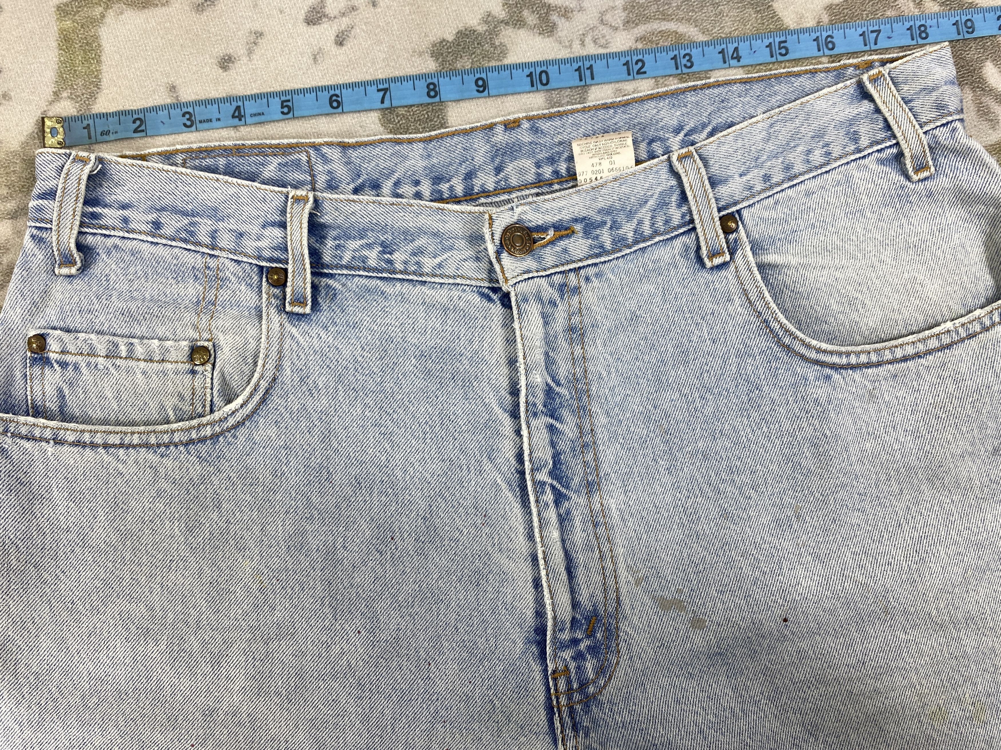 Levi's Light Wash Vintage Levi's 545 Jeans 37x30 Denim -JN1807 Size US 37 - 5 Thumbnail