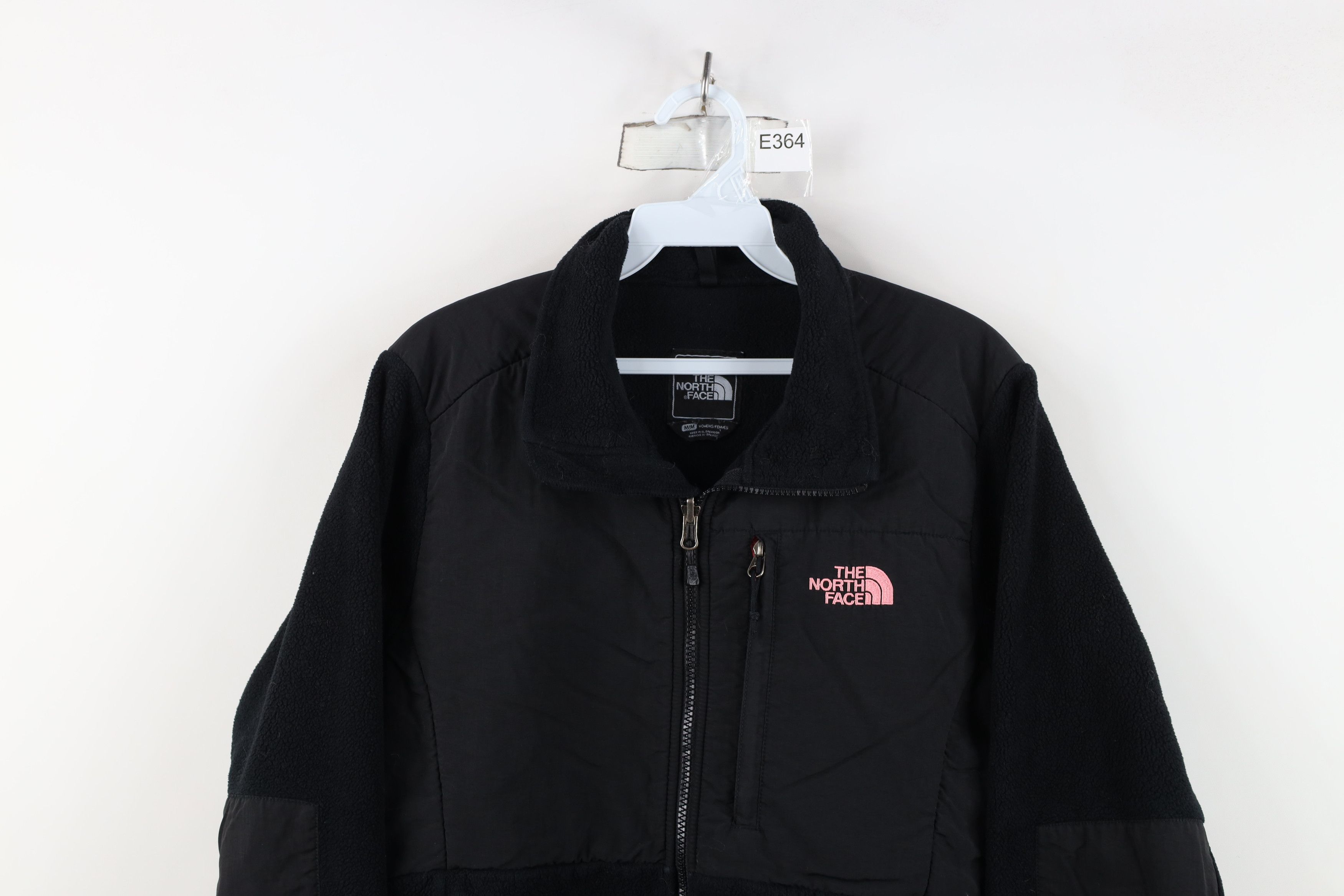 The North Face Vintage The North Face Spell Out Denali Fleece Jacket Black Size M / US 6-8 / IT 42-44 - 2 Thumbnail