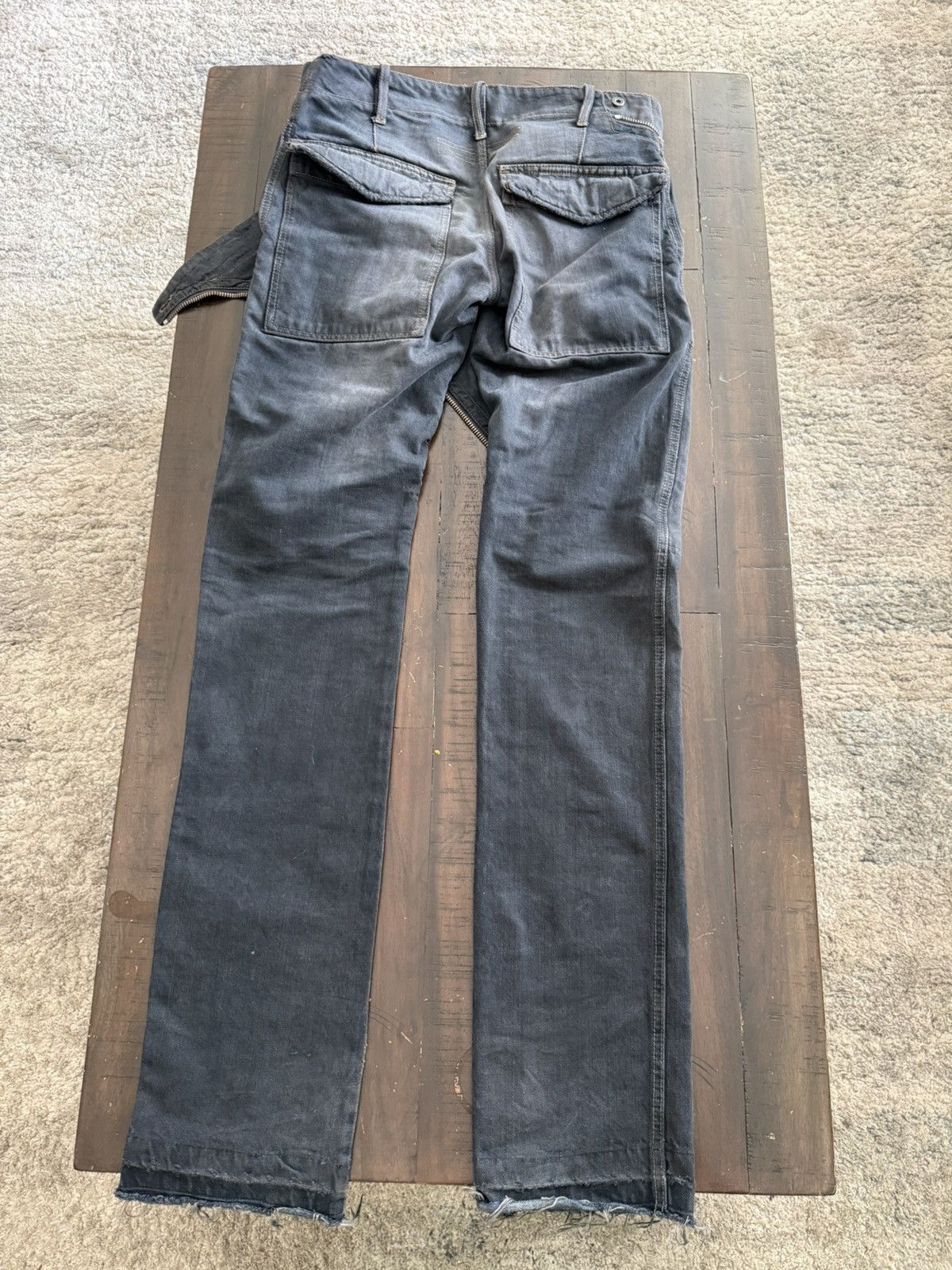 パンツ Rick Owens OLMAR and MIRTA Layer Aircut Rick Owens Rick owens olmar and mitra double layer aircuts | Grailed