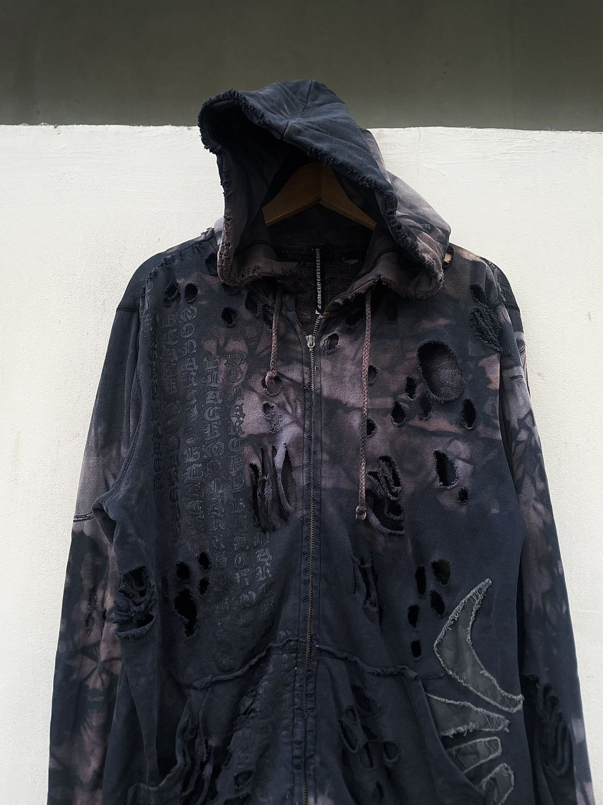 Seditionaries Crazy Distressed Monarchy Hoodie Grunge Seditionaries Size US M / EU 48-50 / 2 - 4 Thumbnail