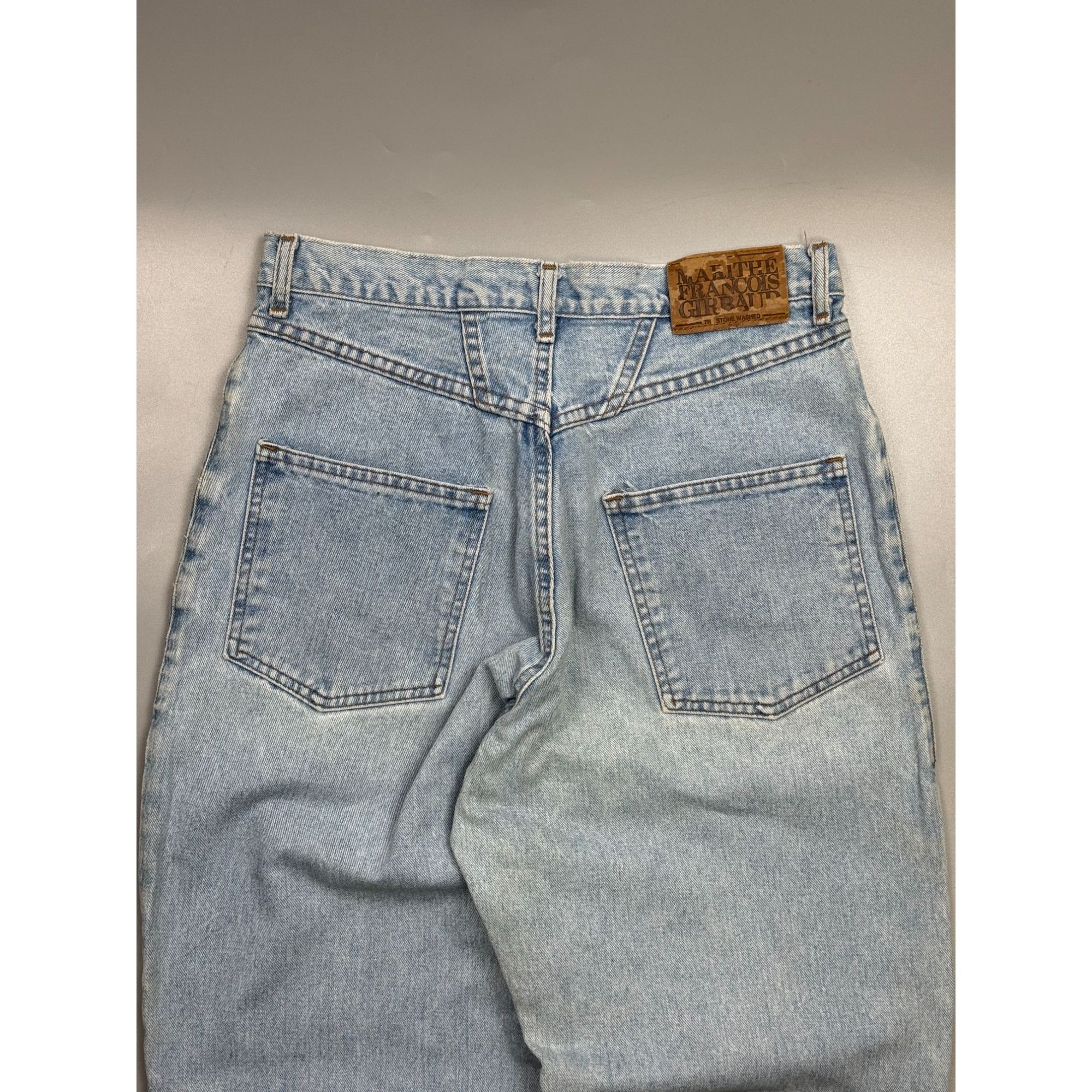 Marithe + Francois Girbaud Vintage Marithe Francois Girbaud Made in USA Mom Denim Jeans Size 30" / US 8 / IT 44 - 13 Thumbnail