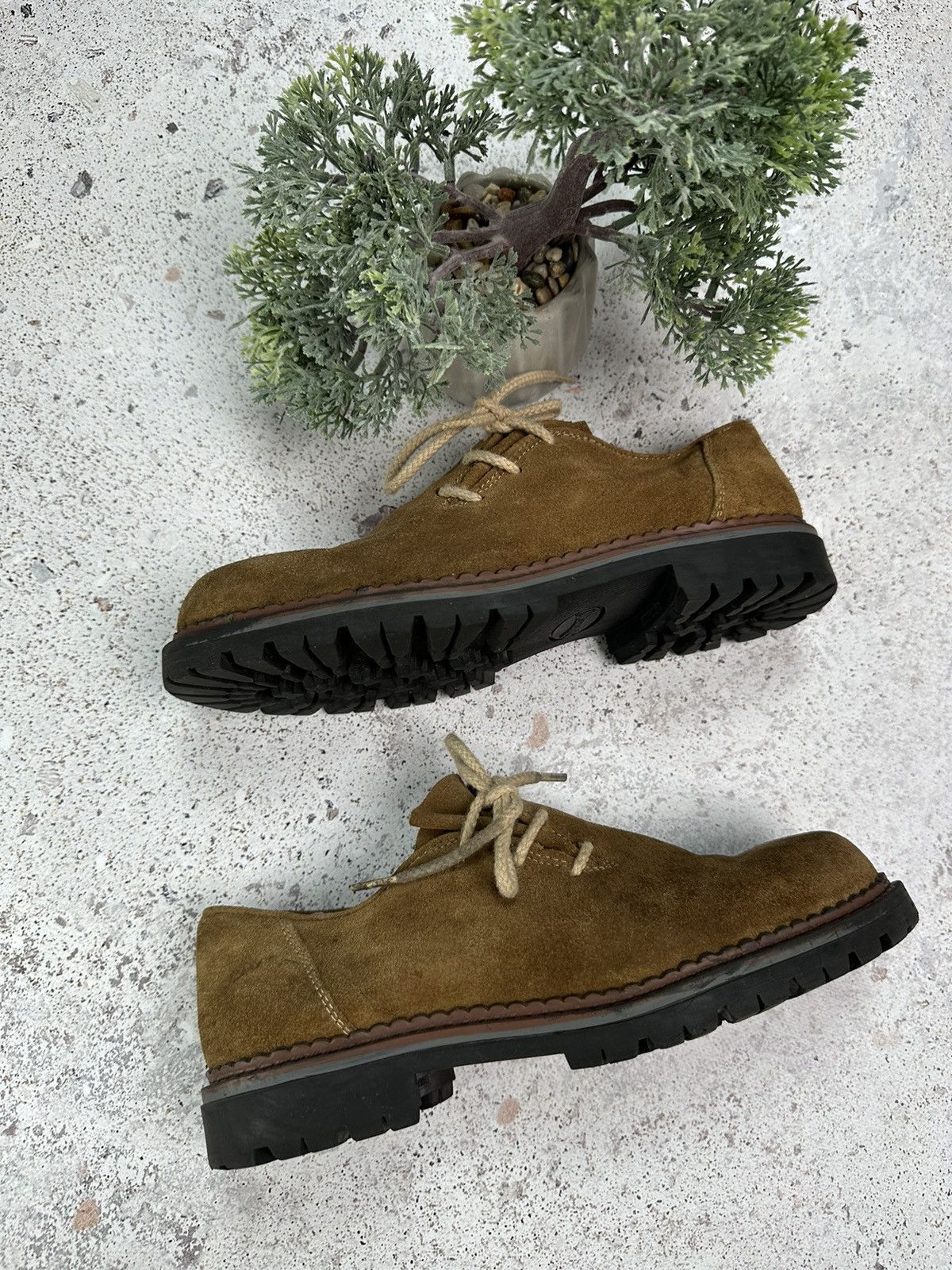 Genuine Leather × Vintage Vintage Stockerpoint Suede Shoes Men 41 Made in Italy 8 Size US 8 / EU 41 - 1 Thumbnail