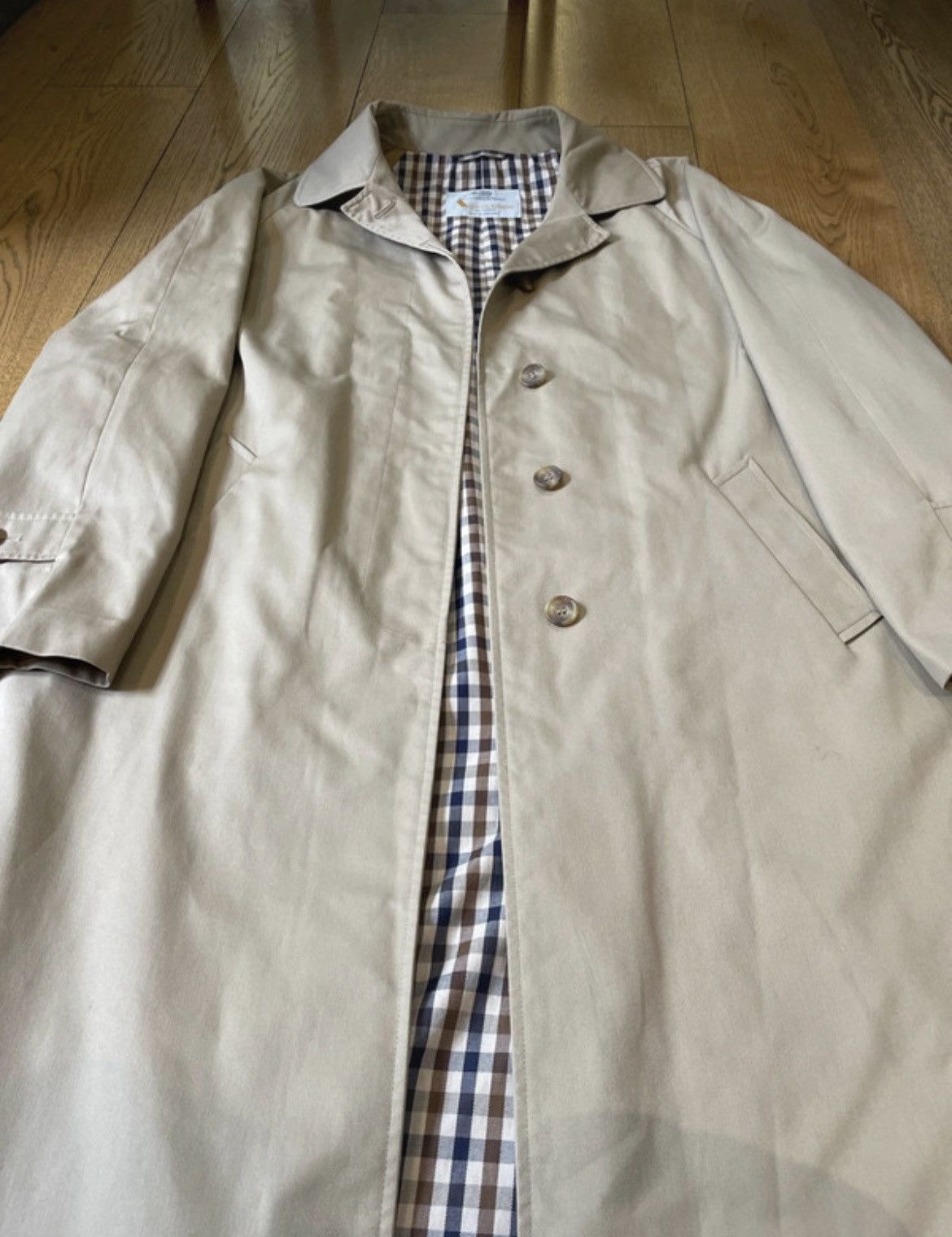 Aquascutum Aquascutum beige trench coat Size US L / EU 52-54 / 3 - 1 Thumbnail