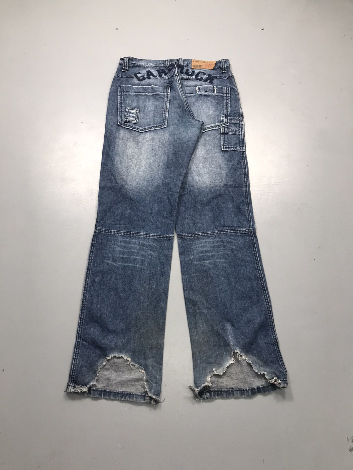 JNCO Vintage cars jeans prints denim Size US 34 / EU 50 - 2 Thumbnail