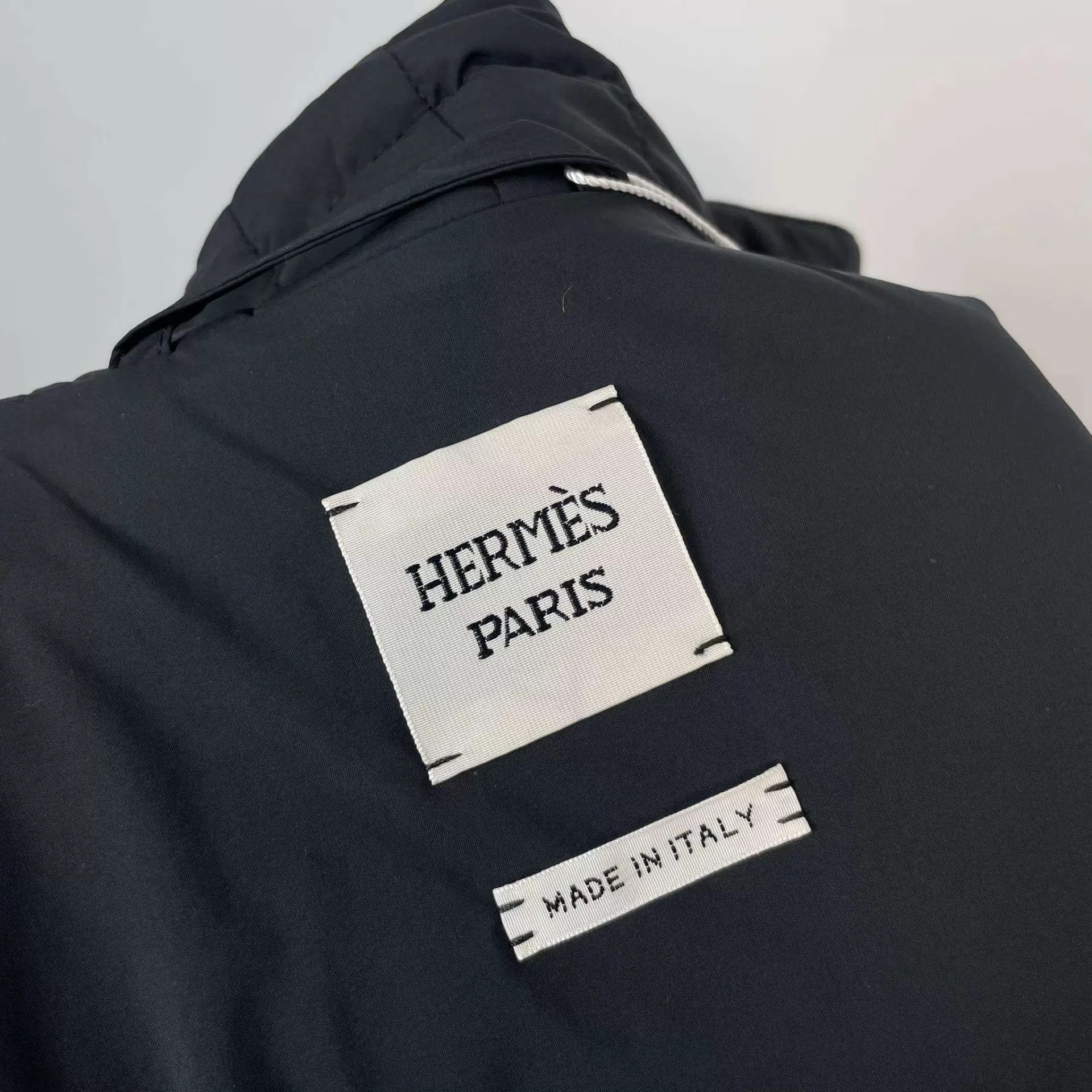 Hermes Hermès puffer jacket S black no accessories Size XS / US 0-2 / IT 36-38 - 4 Thumbnail