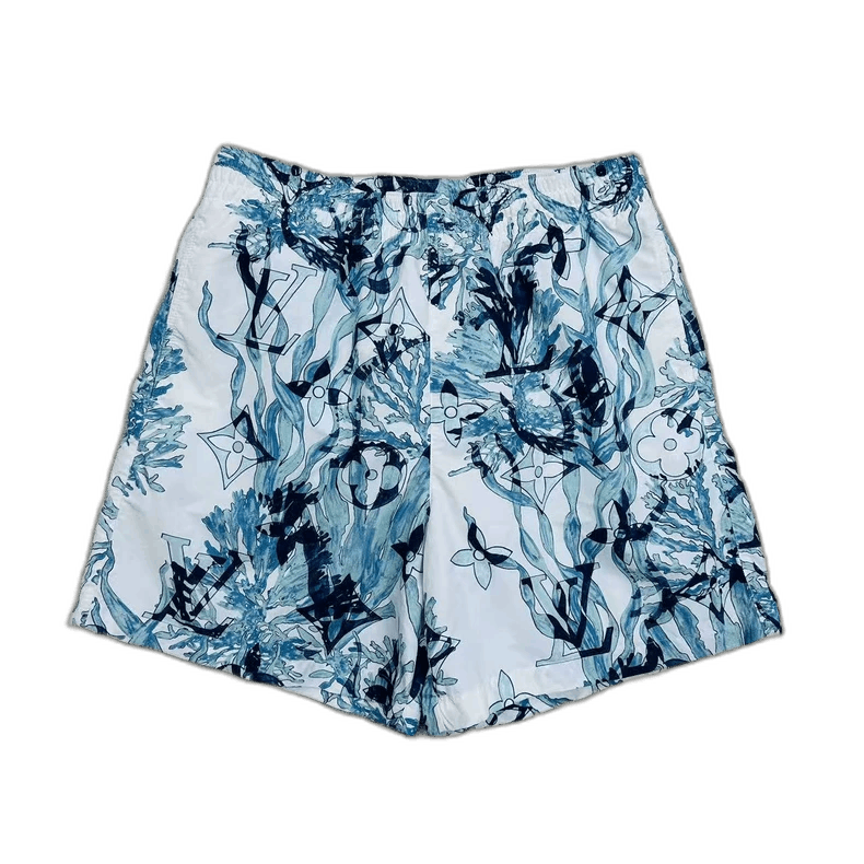 Louis Vuitton Louis Vuitton Coral Logo Shorts Size M Size US 34 / EU 50 - 1 Thumbnail