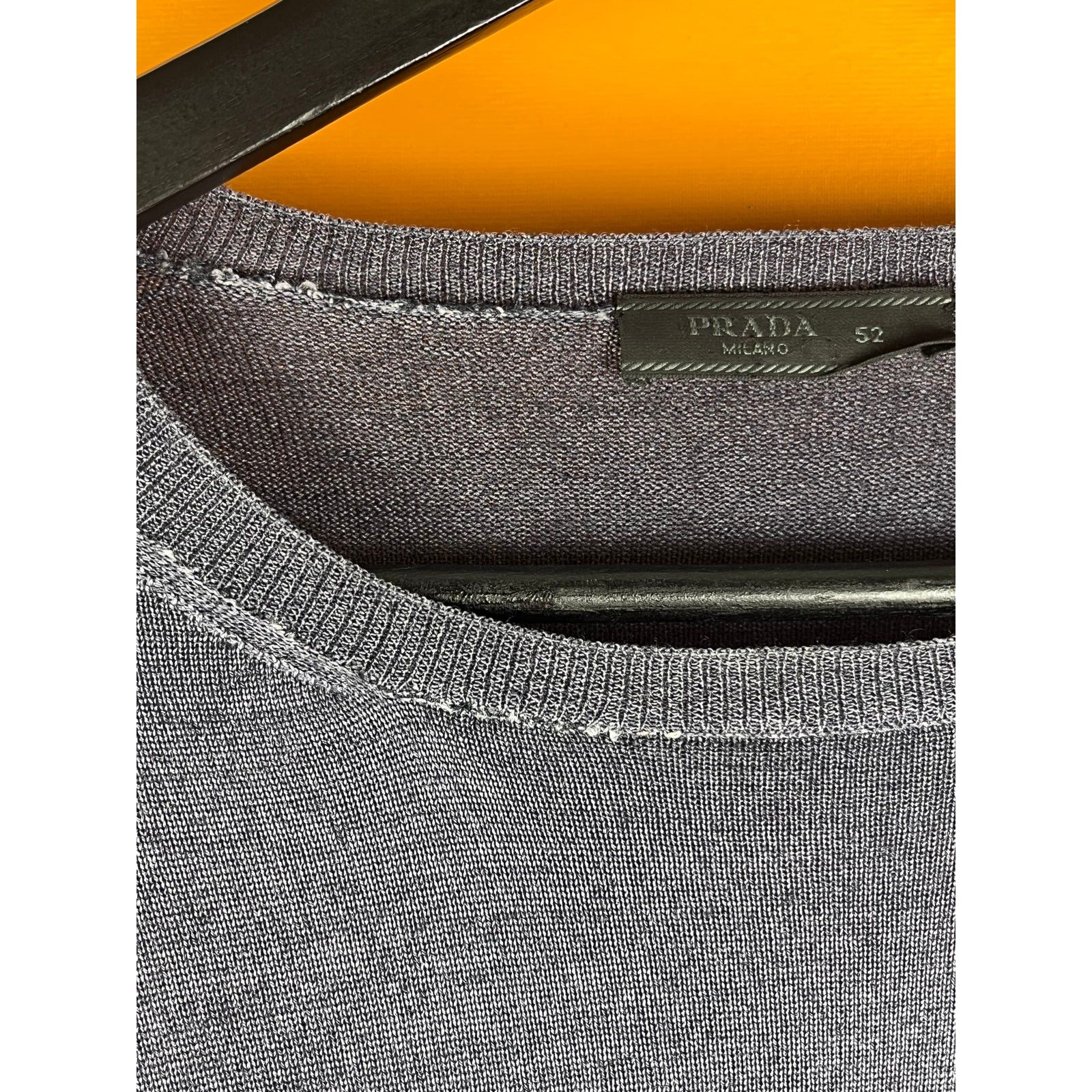 Miu Miu × Prada Prada sweater wool silk Italy designer luxury rare 2015 Size US XL / EU 56 / 4 - 6 Thumbnail