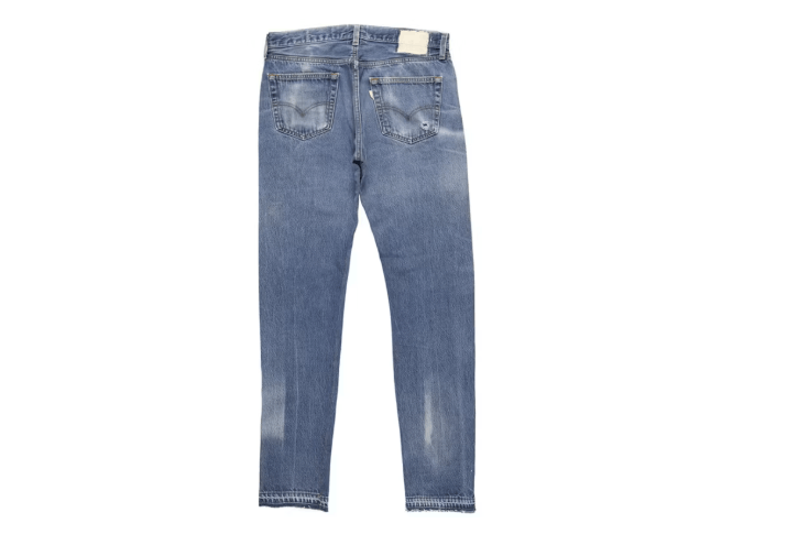 Gallery Dept. o1mle0825 5001 Denim Pants in Indigo Blue Size US 26 / EU 42 - 2 Thumbnail