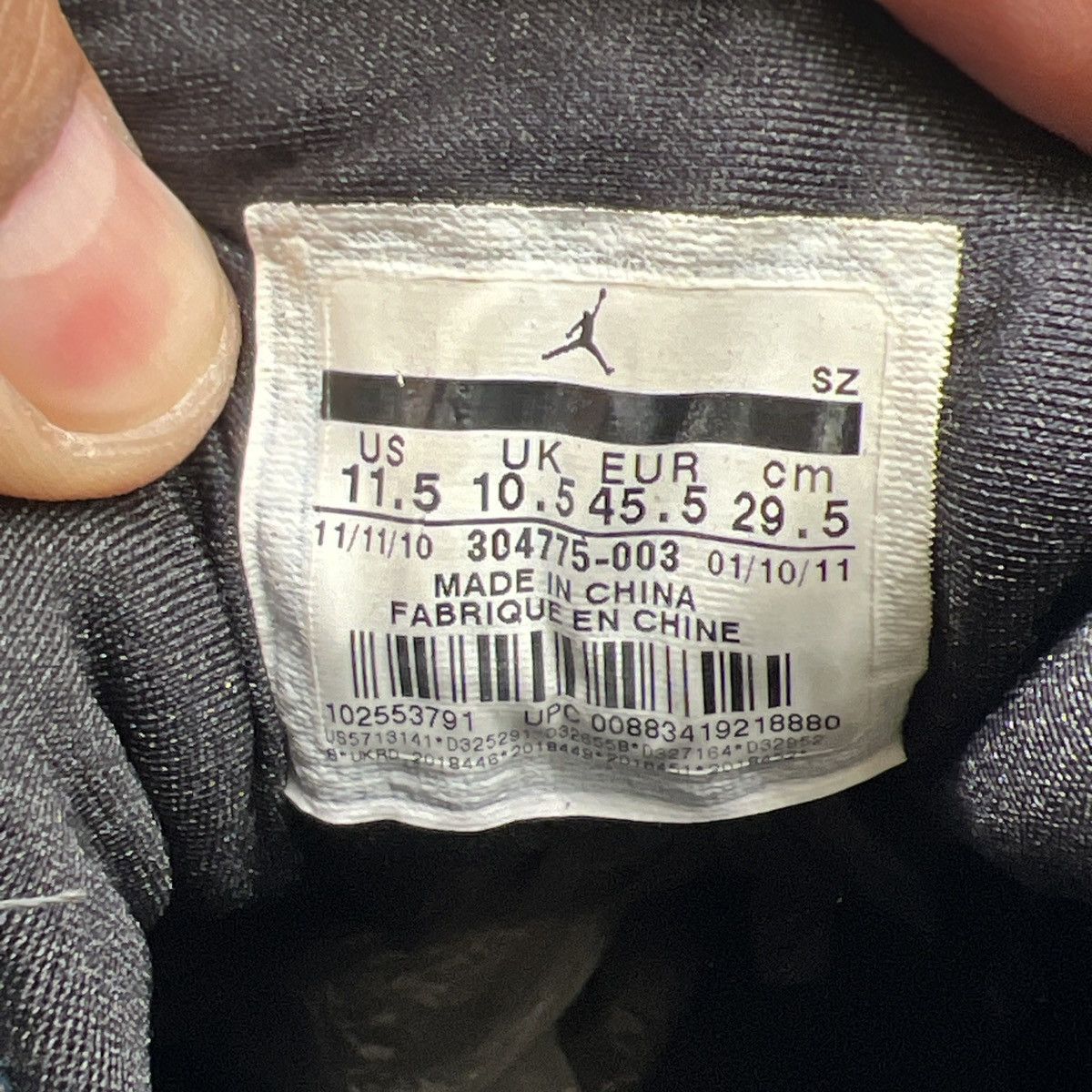 Jordan Brand Air Jordan 7 Bordeaux Size US 11.5 / EU 44-45 - 8 Thumbnail