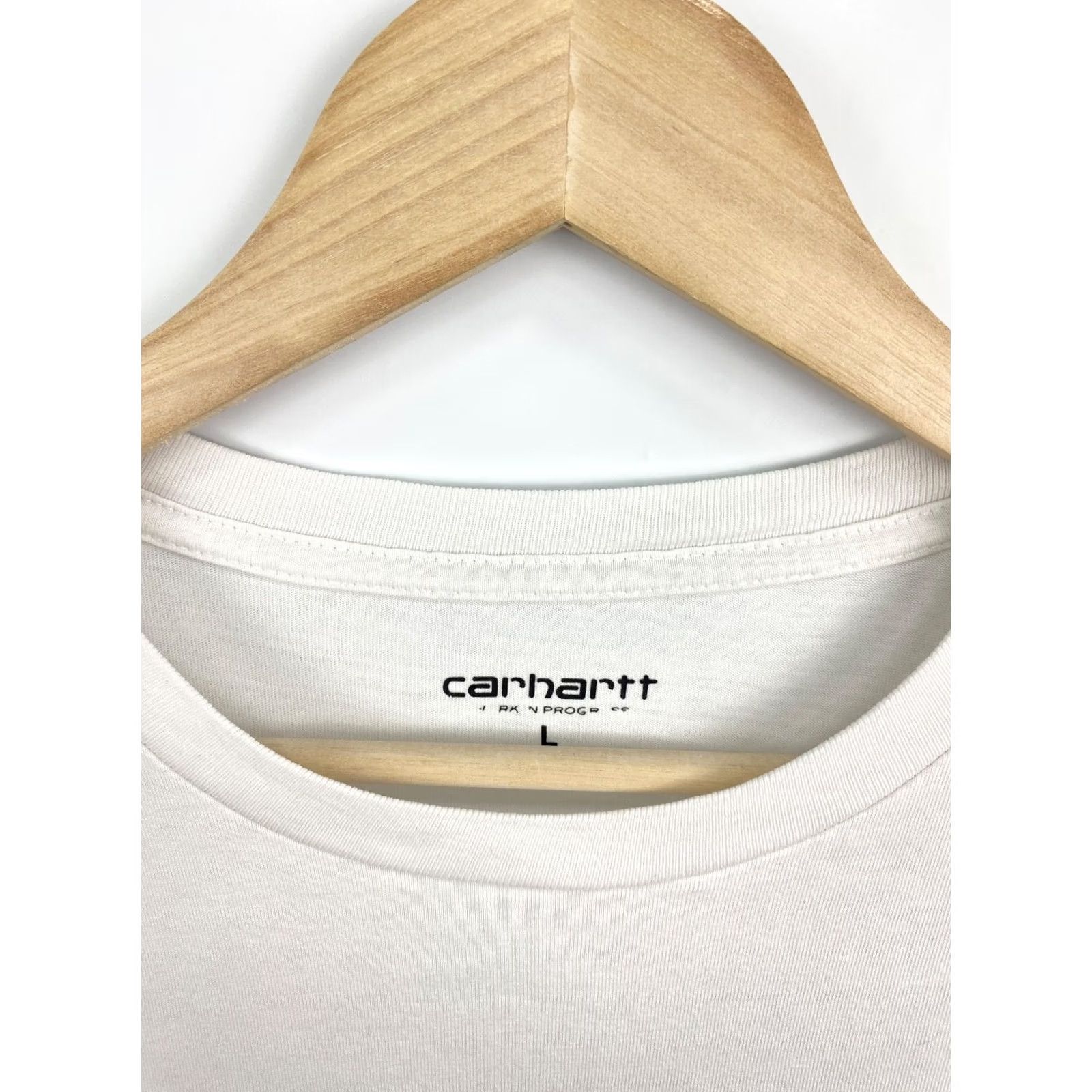 Carhartt VINTAGE Carhartt Box Logo T-Shirt Mens L White Retro Y2K Rare Hype Size US L / EU 52-54 / 3 - 5 Thumbnail
