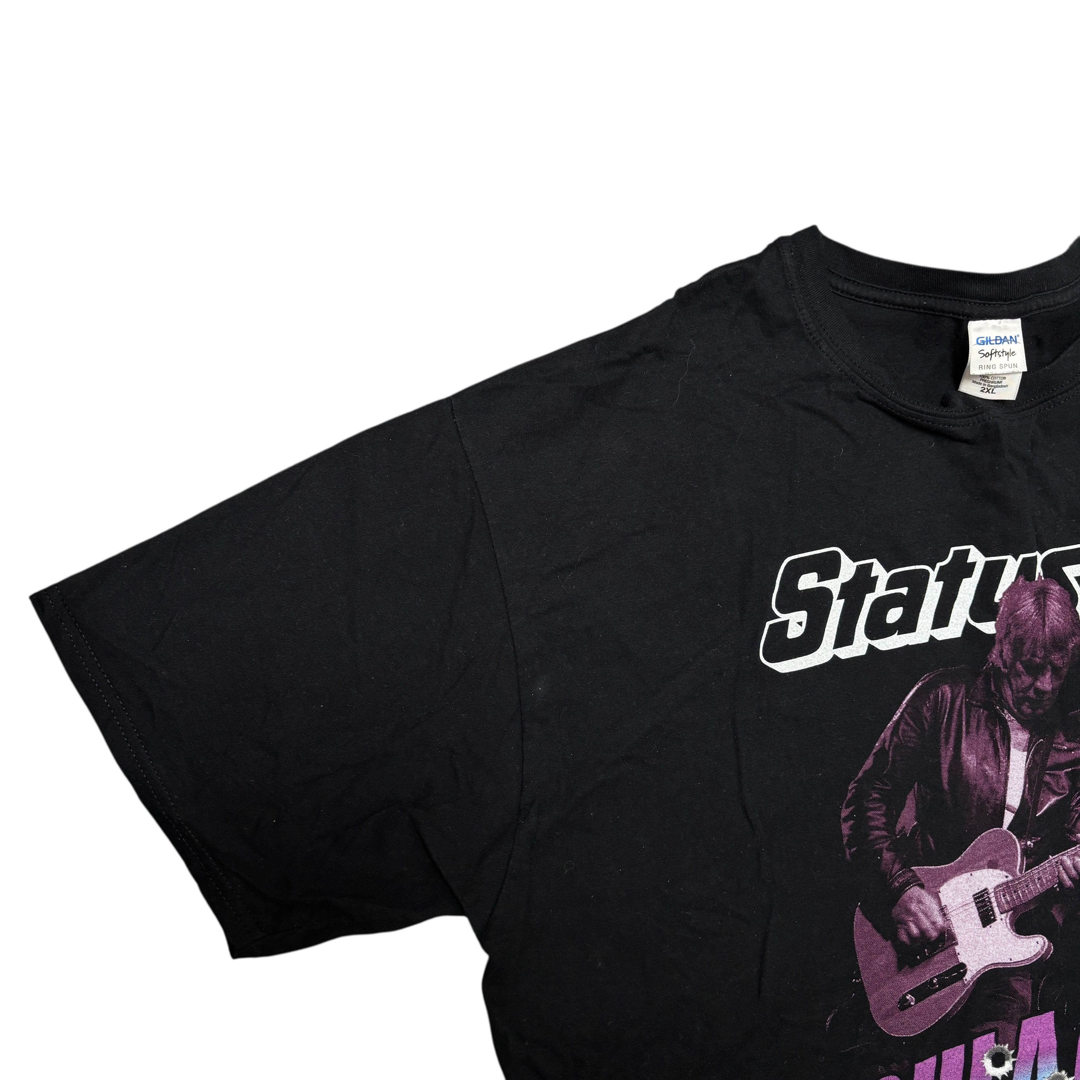 Band Tees × Vintage Status Quo Shirt Vintage Band Tees Bon Jovi Aerosmith Size US XXL / EU 58 / 5 - 9 Thumbnail