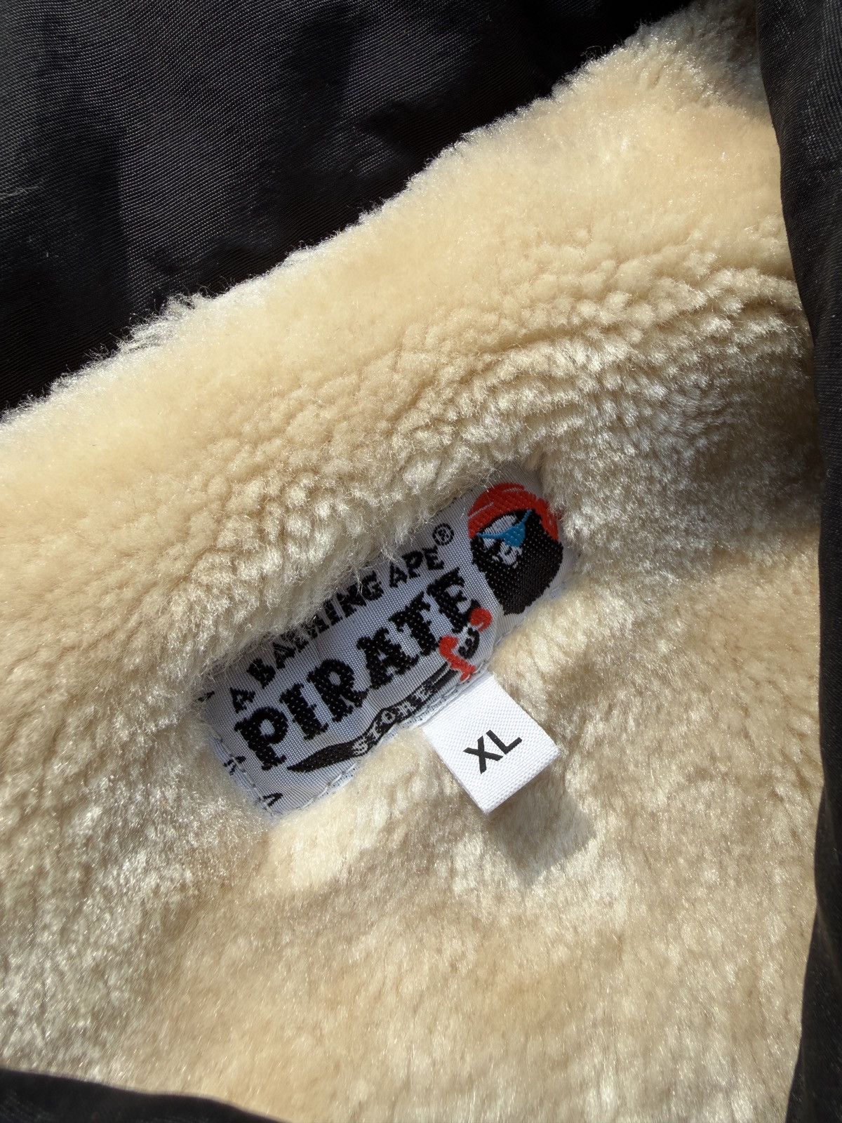 Bape Rare Bathing Ape BAPE Pirate Store Fleece pile Lined Jacket Size US XL / EU 56 / 4 - 7 Thumbnail