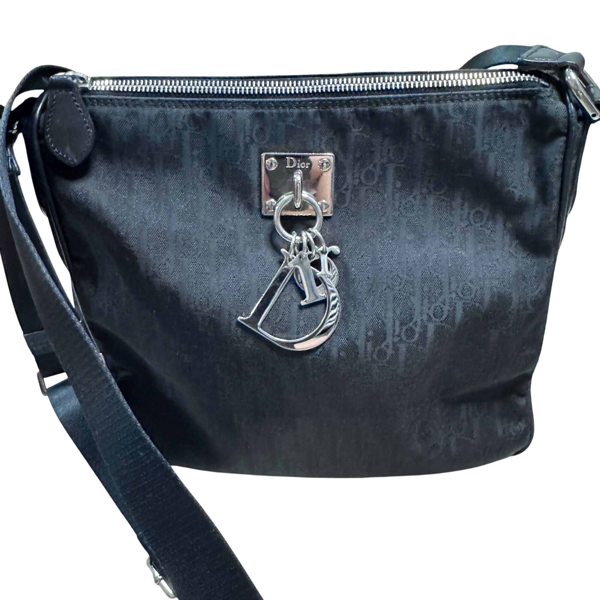 Dior Vintage Christian Dior Lovely Trotter Monogram Canvas Should Size ONE SIZE - 1 Thumbnail