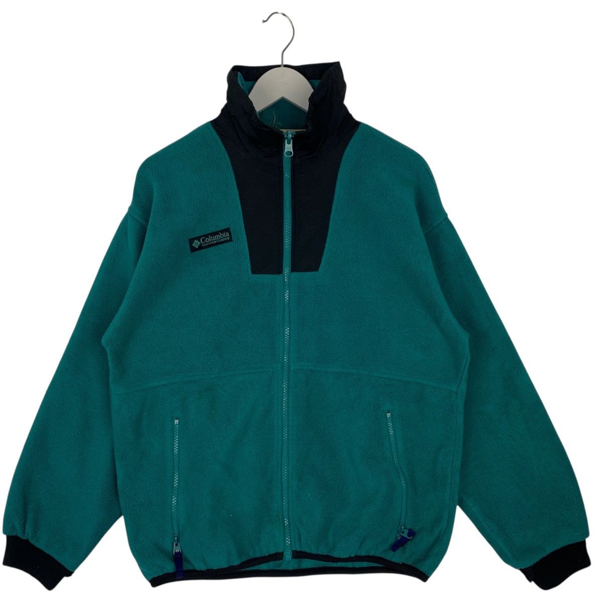 Other Vintage 90s Columbia Sportswear Fleece Full Zip Green Size M Size US M / EU 48-50 / 2 - 1 Thumbnail