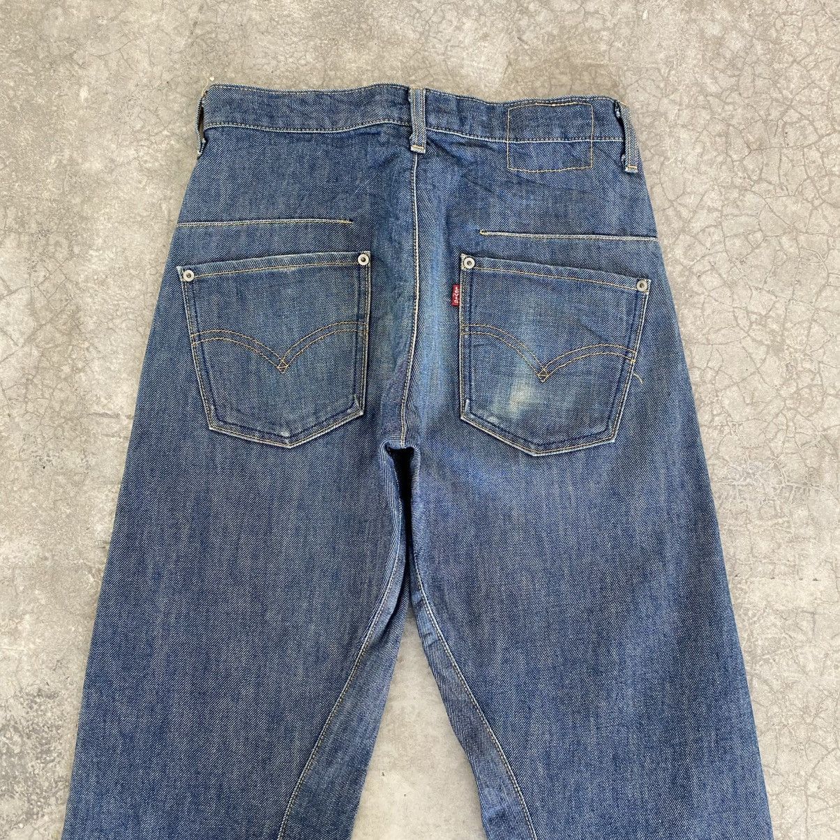 Levi's Vintage Levis Engineered Takuya Kimura Regular Denim Jeans Size US 30 / EU 46 - 8 Thumbnail