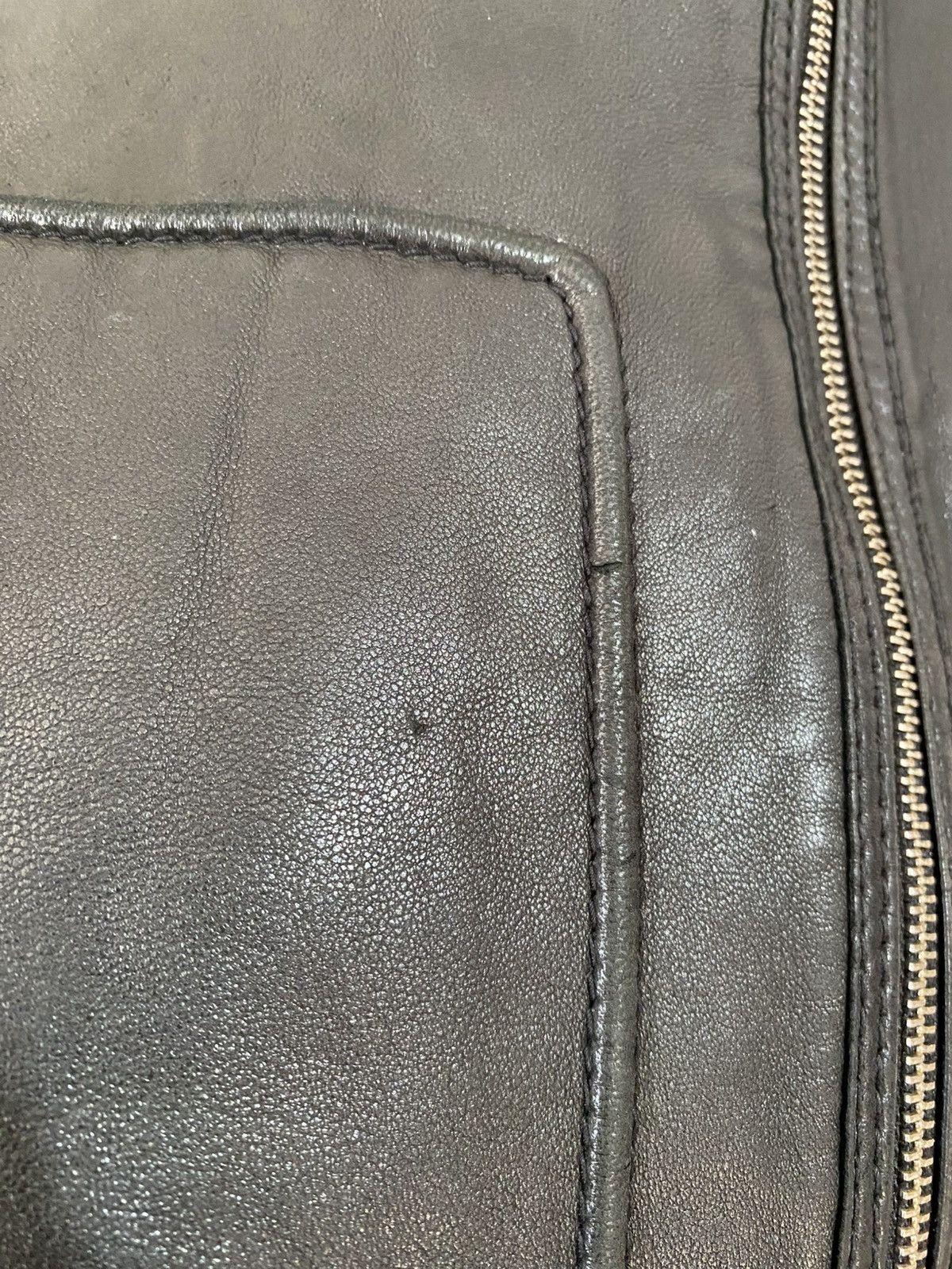 Diesel Diesel Leather Biker Jacket Size US L / EU 52-54 / 3 - 5 Thumbnail