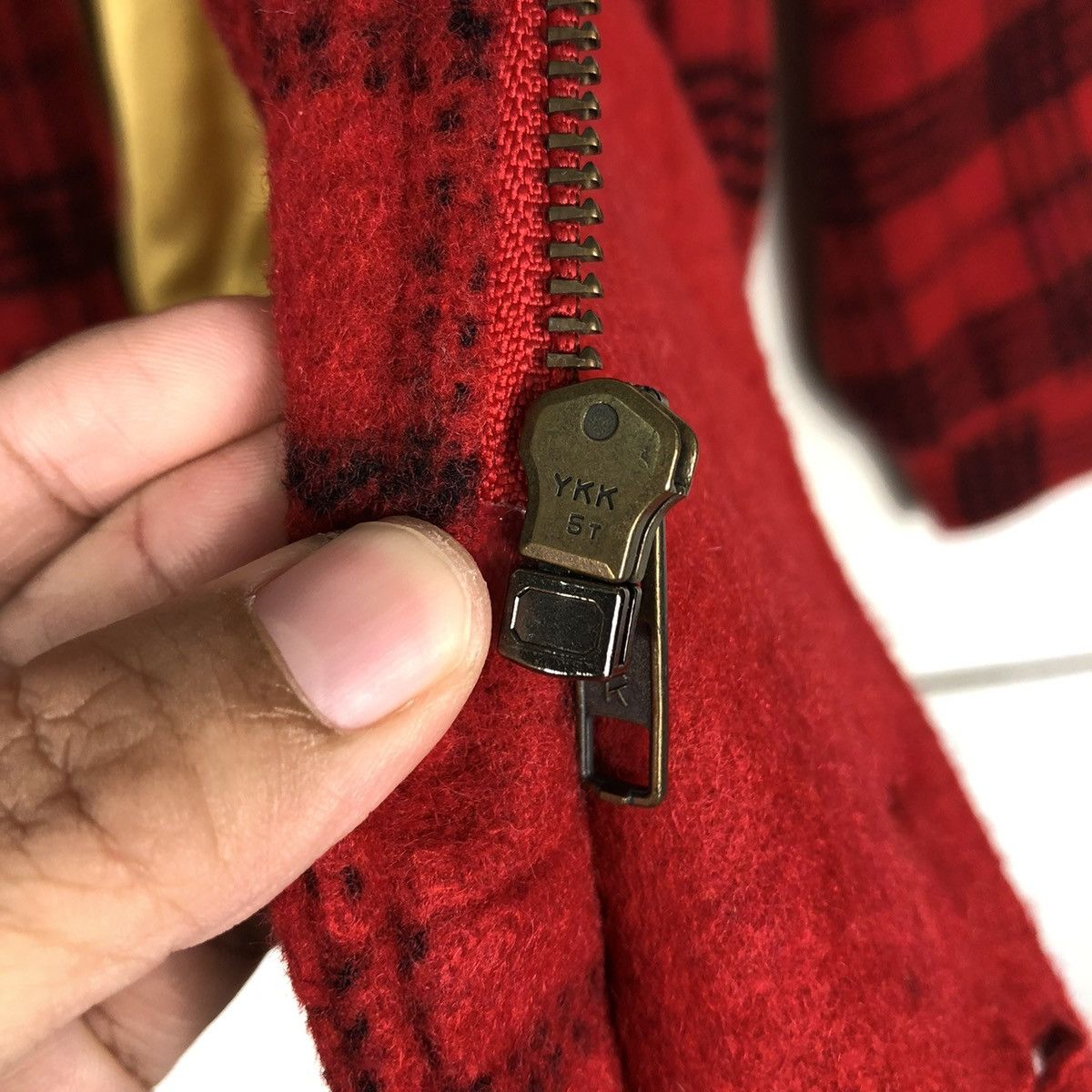 Japanese Brand 🔥VINTAGE CHECK TARTAN WOOL BOMBER JACKET REMICK ISSEY MIYAK Size US M / EU 48-50 / 2 - 17 Thumbnail