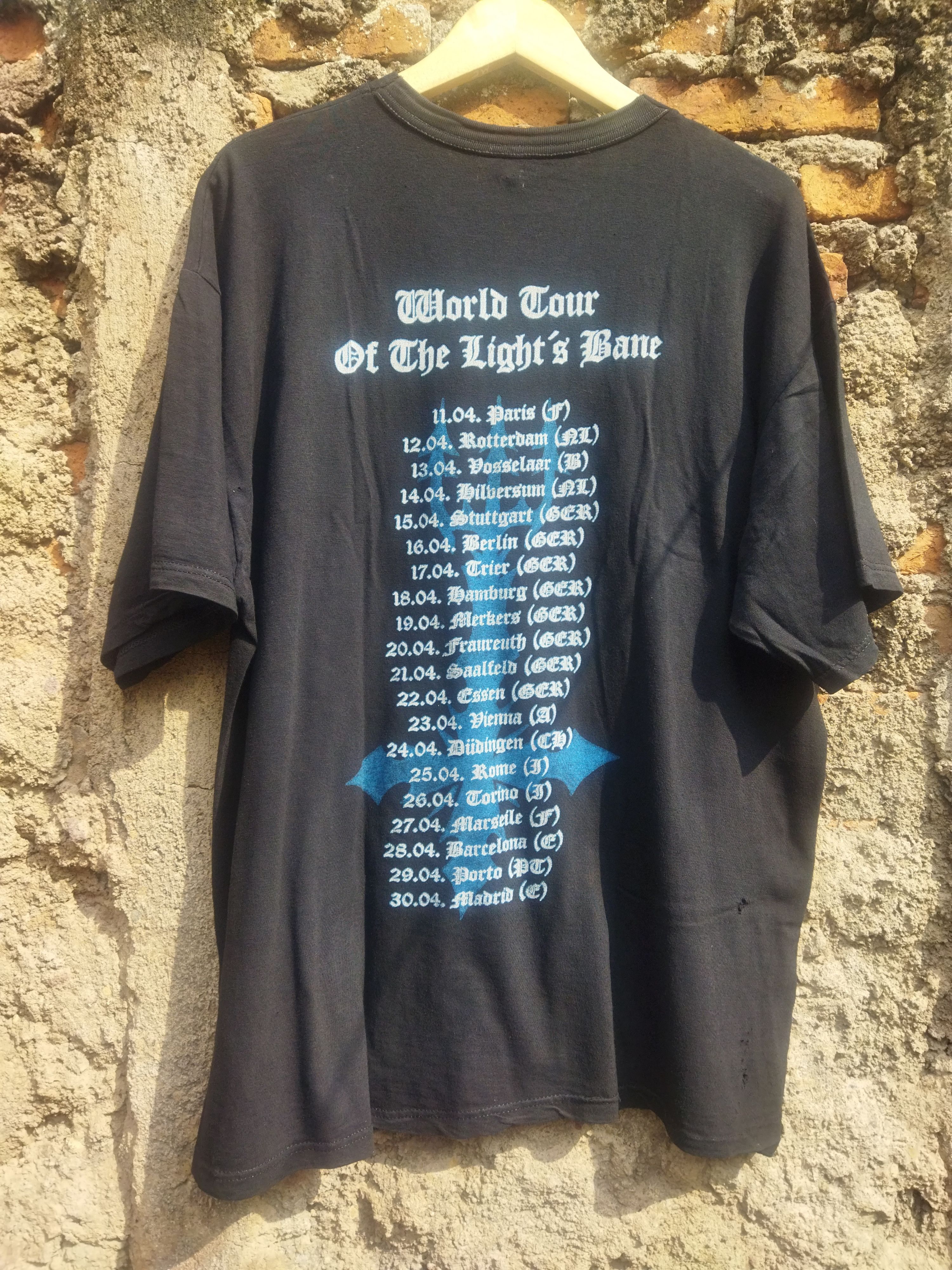 Band Tees Vintage DISSECTION world Tour of the light's bane Size US XL / EU 56 / 4 - 2 Thumbnail