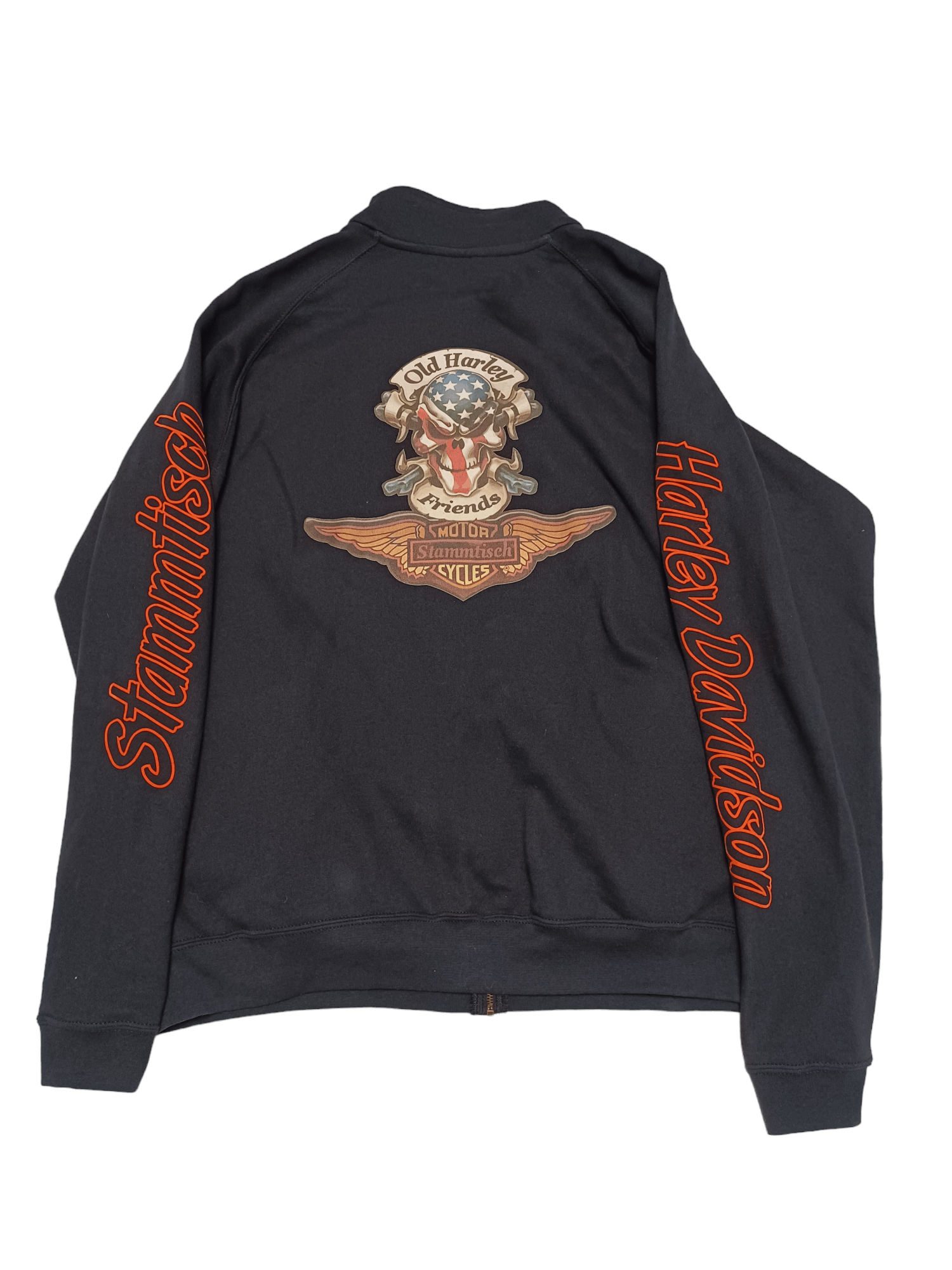 Fruit Of The Loom FRUIT OF THE LOOM HARLEY DAVIDSON VINTAGE ZIP HOODIE Size US XXL / EU 58 / 5 - 2 Thumbnail